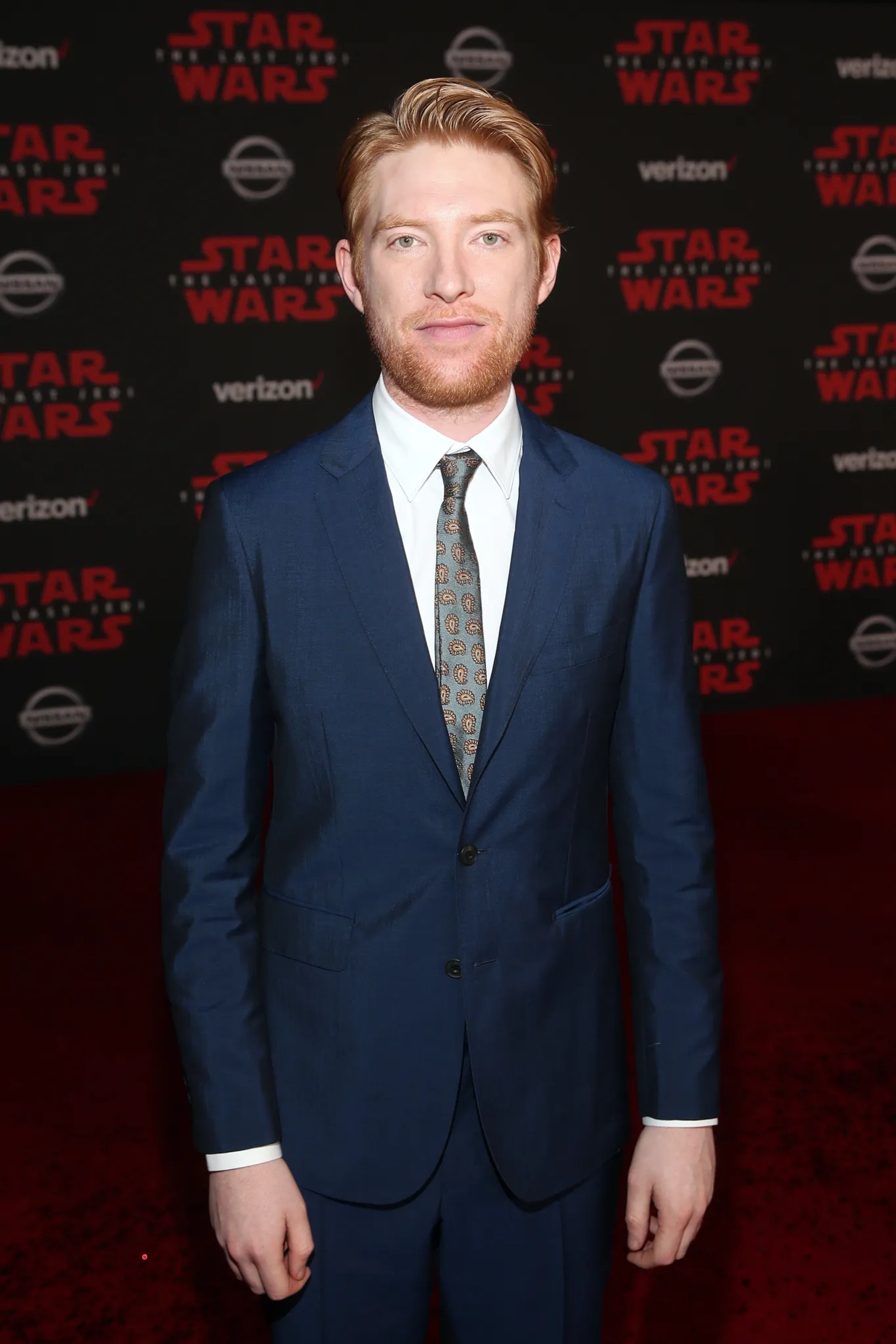 Domhnall Gleeson at an event for Star Wars: Episode VIII - The Last Jedi (2017)