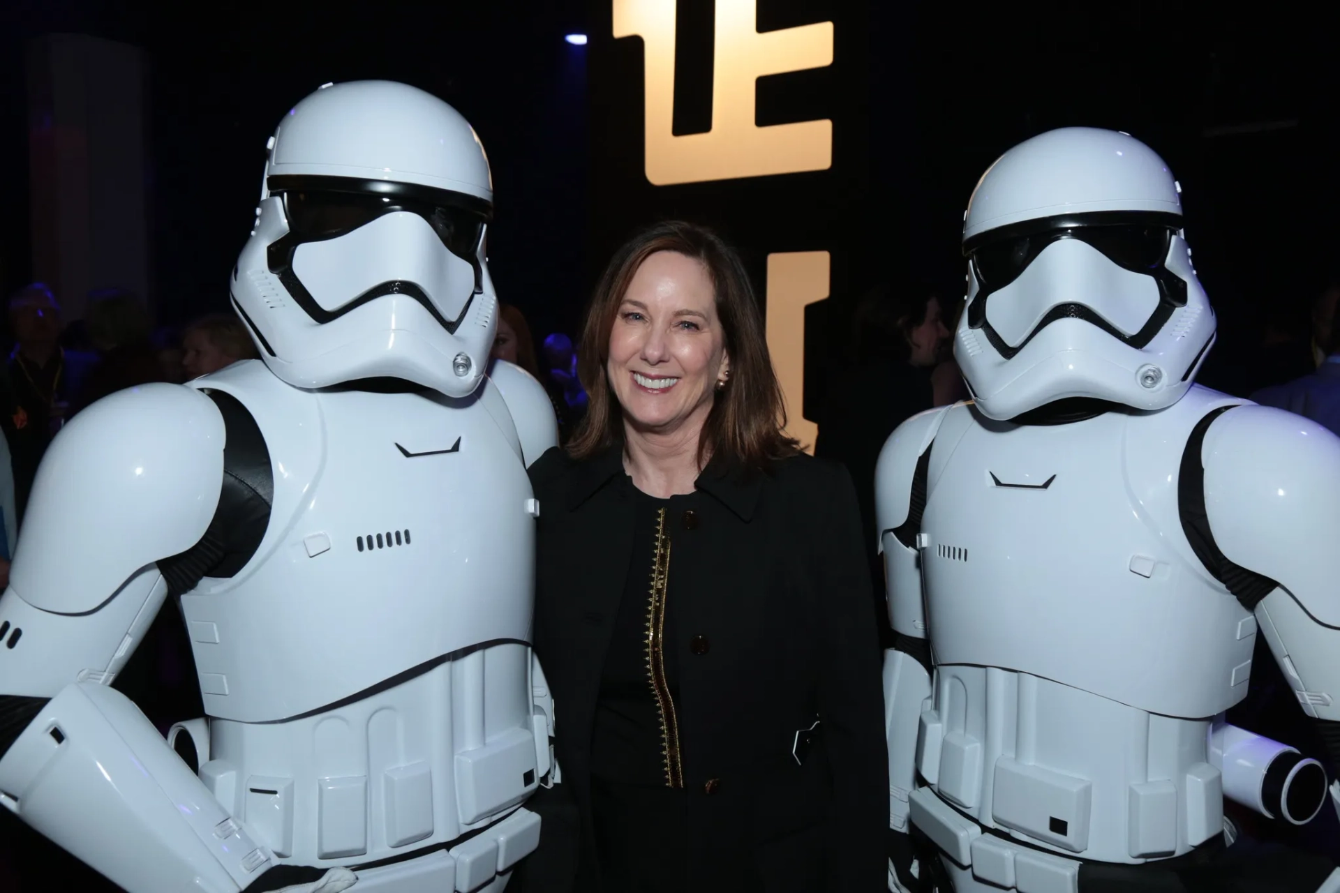 Kathleen Kennedy at an event for Star Wars: Episode VIII - The Last Jedi (2017)