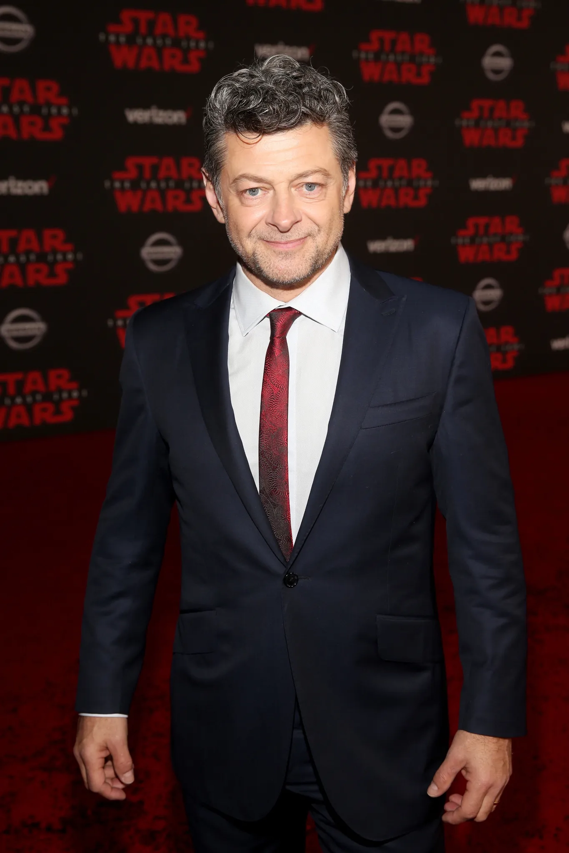 Andy Serkis at an event for Star Wars: Episode VIII - The Last Jedi (2017)