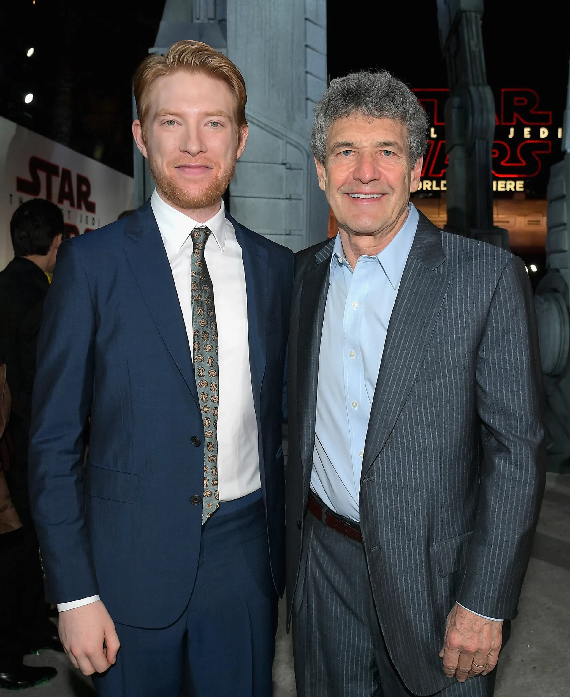 Alan F. Horn and Domhnall Gleeson at an event for Star Wars: Episode VIII - The Last Jedi (2017)