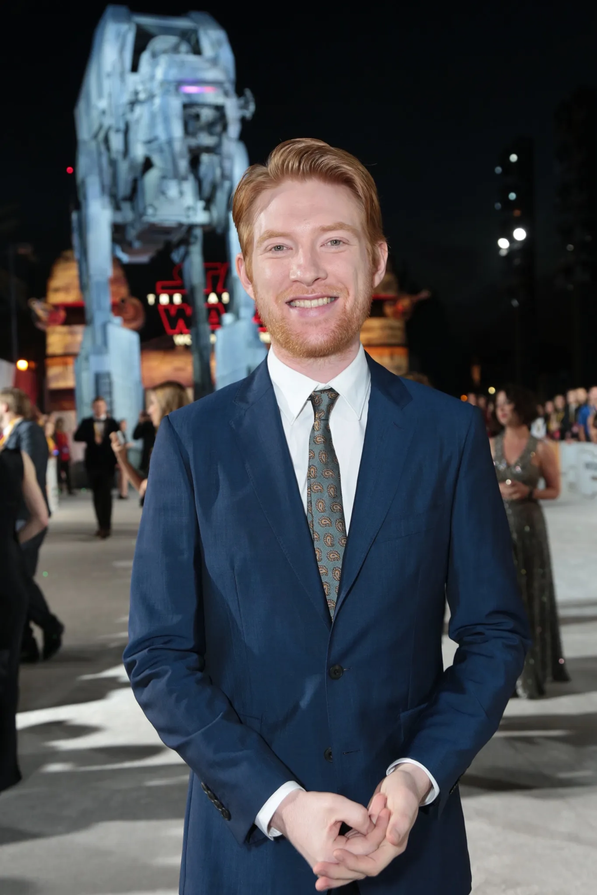 Domhnall Gleeson at an event for Star Wars: Episode VIII - The Last Jedi (2017)