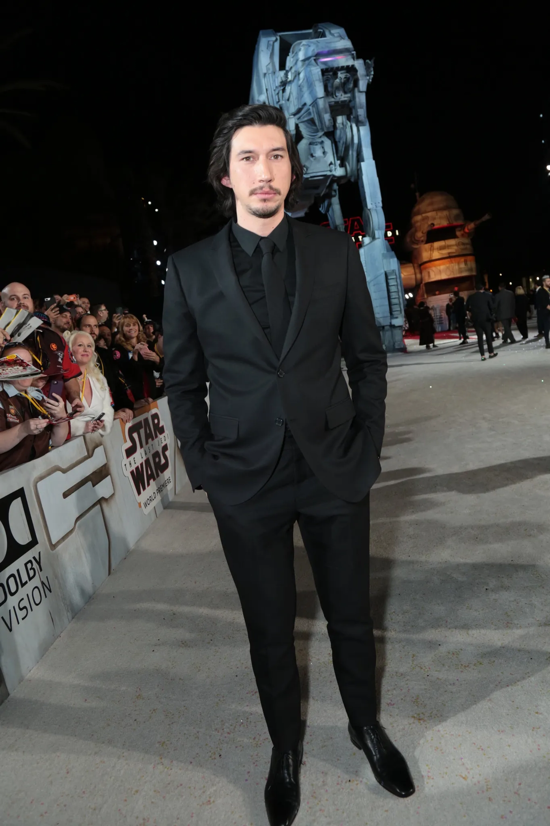 Adam Driver at an event for Star Wars: Episode VIII - The Last Jedi (2017)