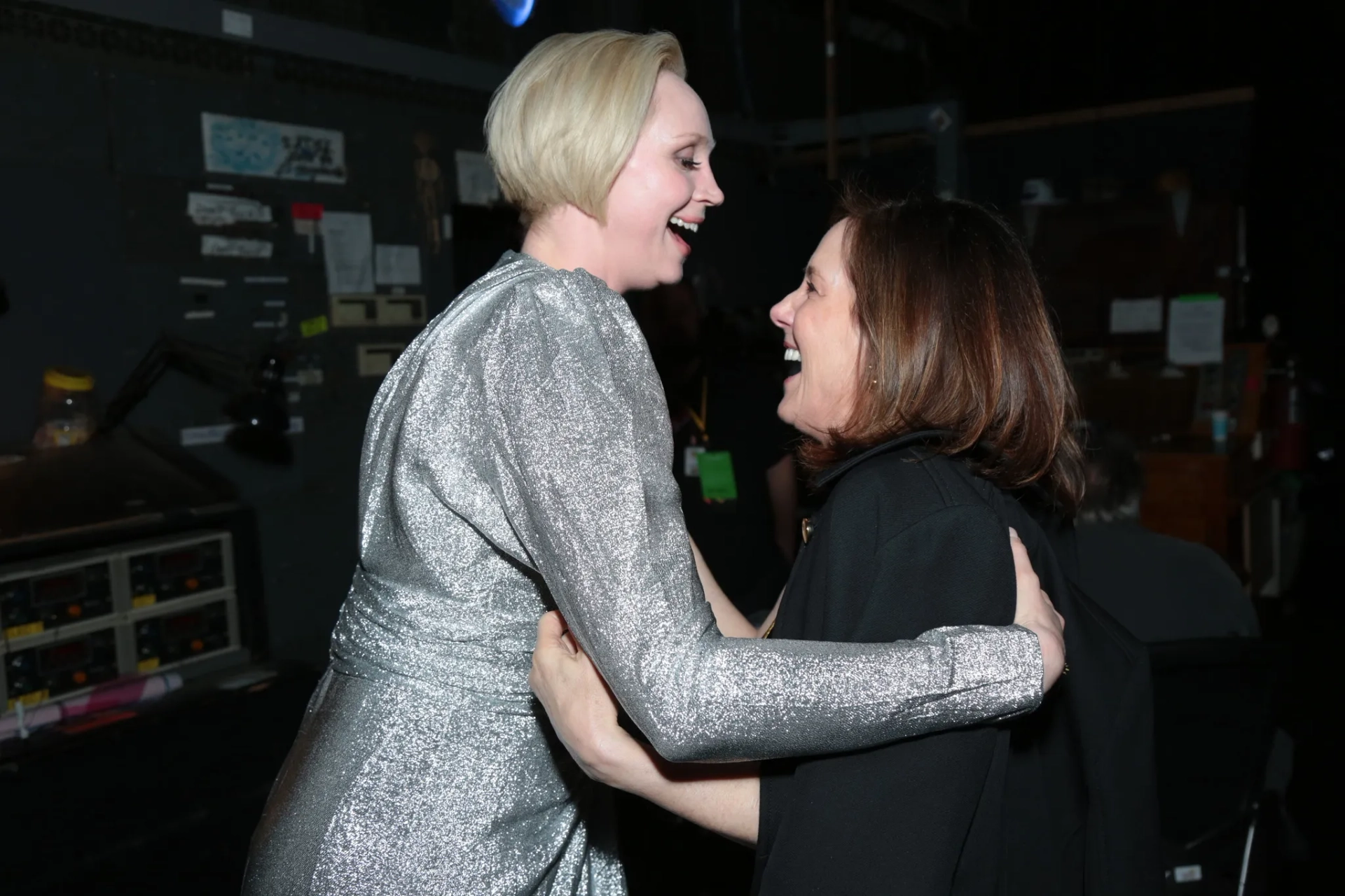 Kathleen Kennedy and Gwendoline Christie at an event for Star Wars: Episode VIII - The Last Jedi (2017)