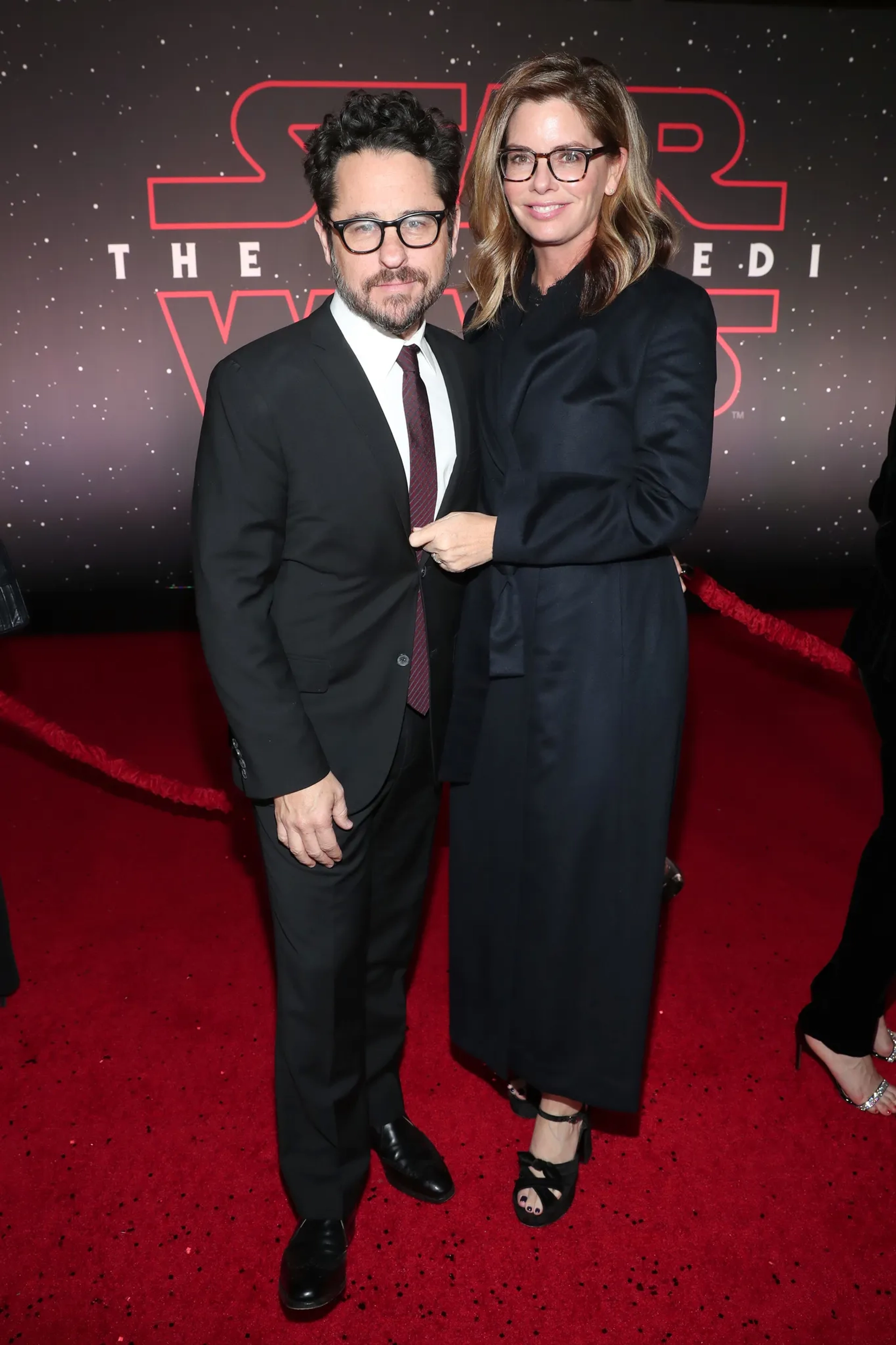 J.J. Abrams and Katie McGrath at an event for Star Wars: Episode VIII - The Last Jedi (2017)