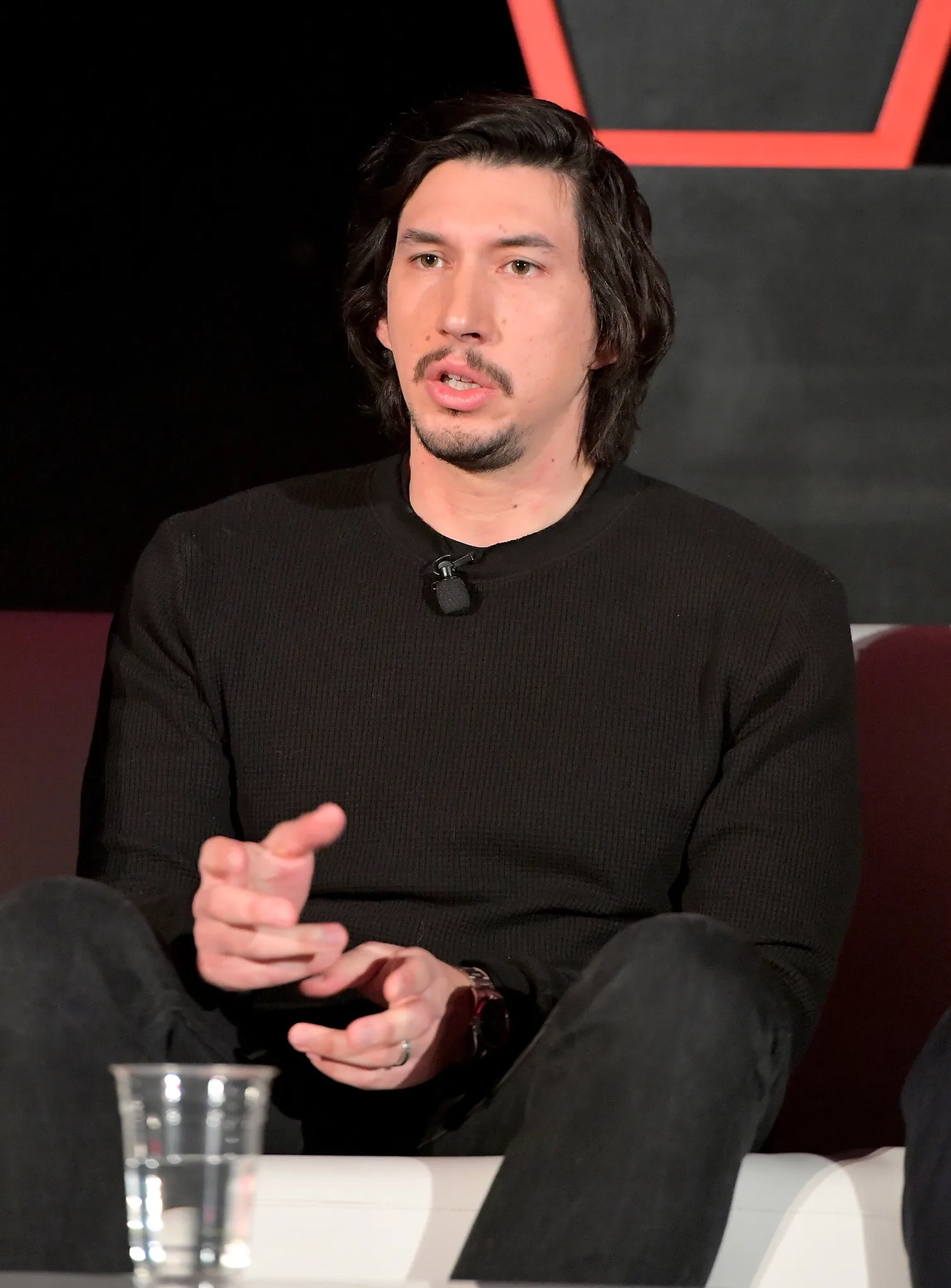 Adam Driver at an event for Star Wars: Episode VIII - The Last Jedi (2017)