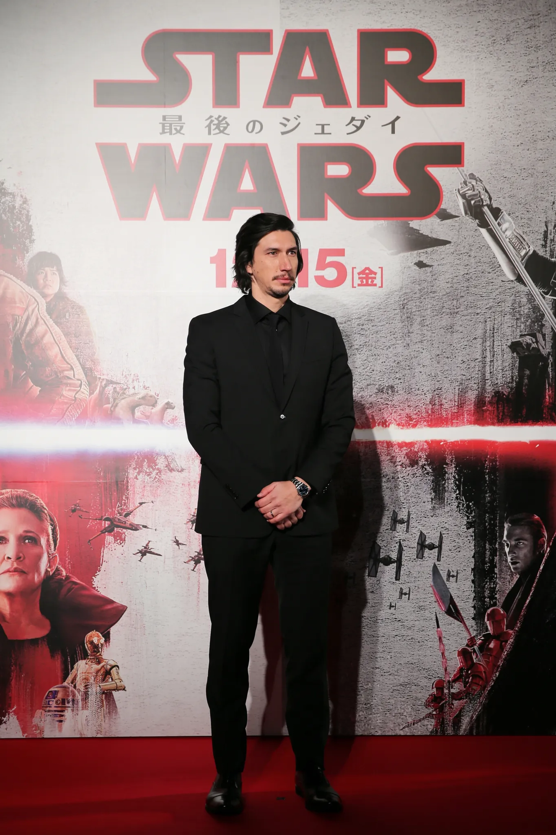 Adam Driver at an event for Star Wars: Episode VIII - The Last Jedi (2017)