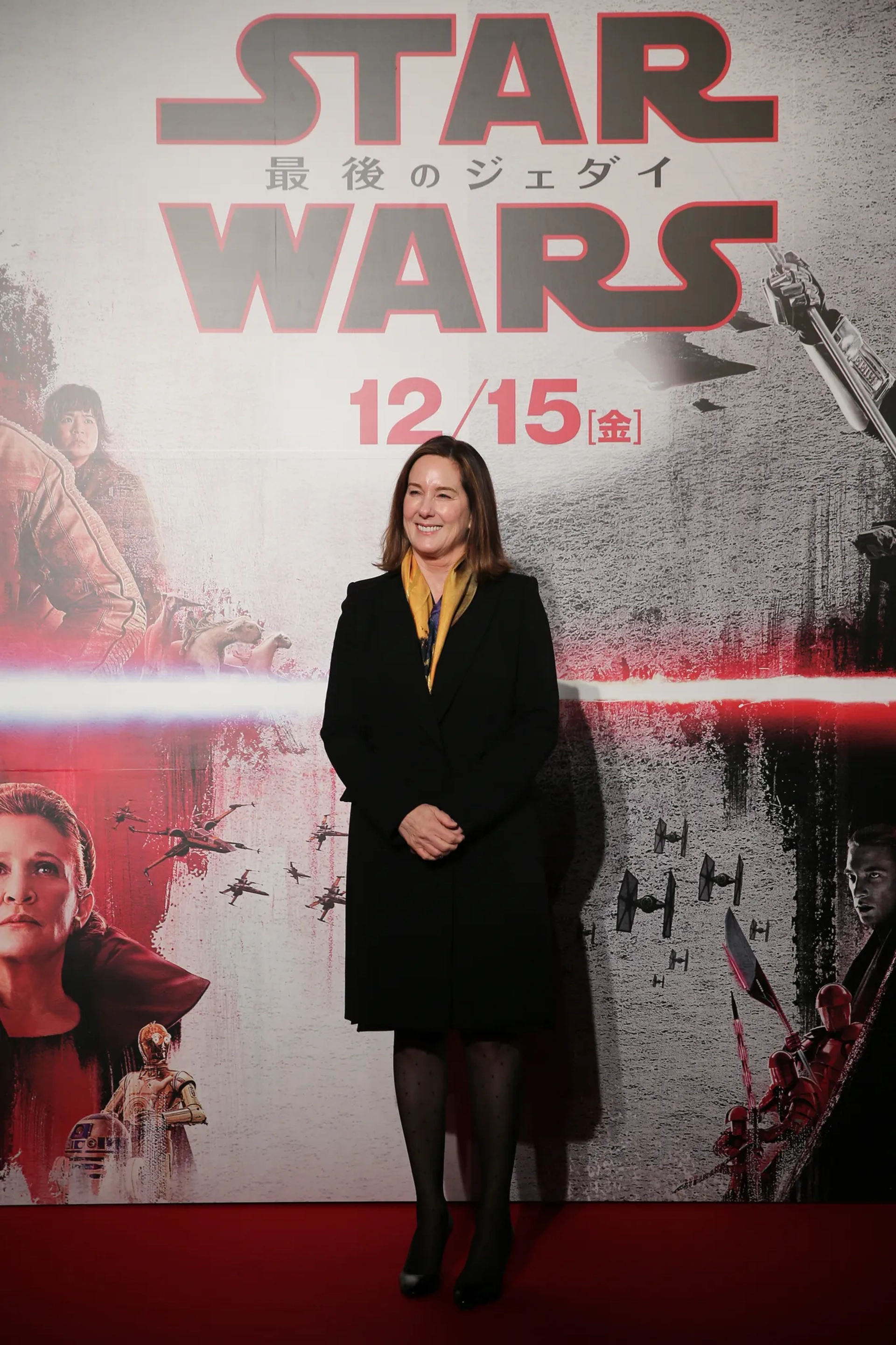 Kathleen Kennedy at an event for Star Wars: Episode VIII - The Last Jedi (2017)