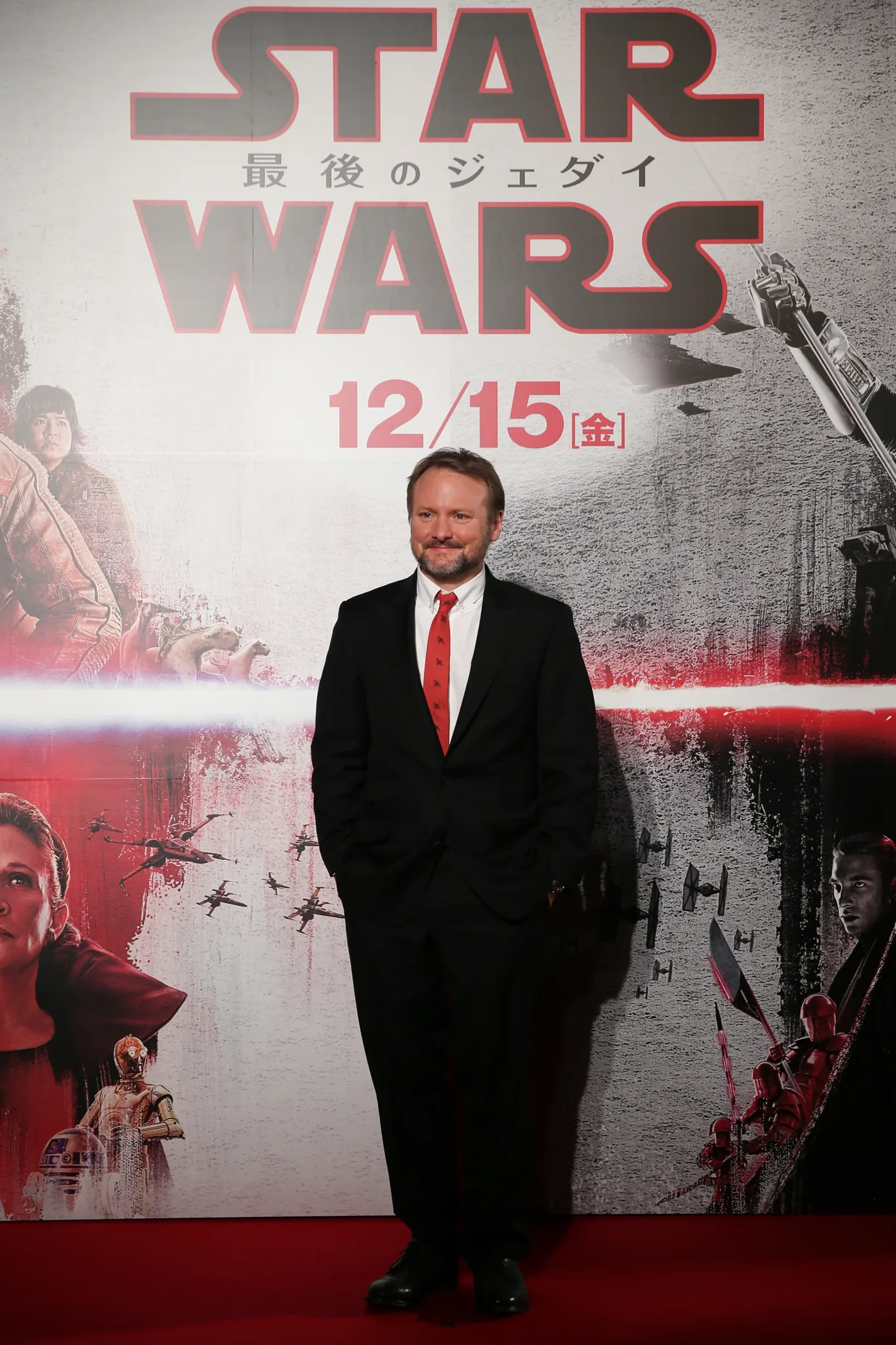 Rian Johnson at an event for Star Wars: Episode VIII - The Last Jedi (2017)