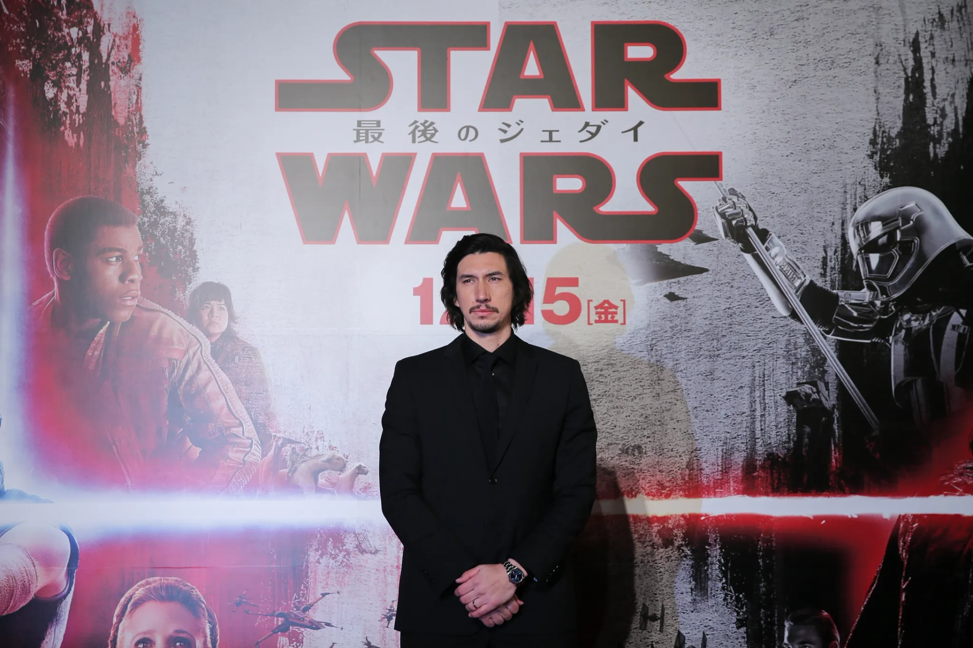 Adam Driver at an event for Star Wars: Episode VIII - The Last Jedi (2017)