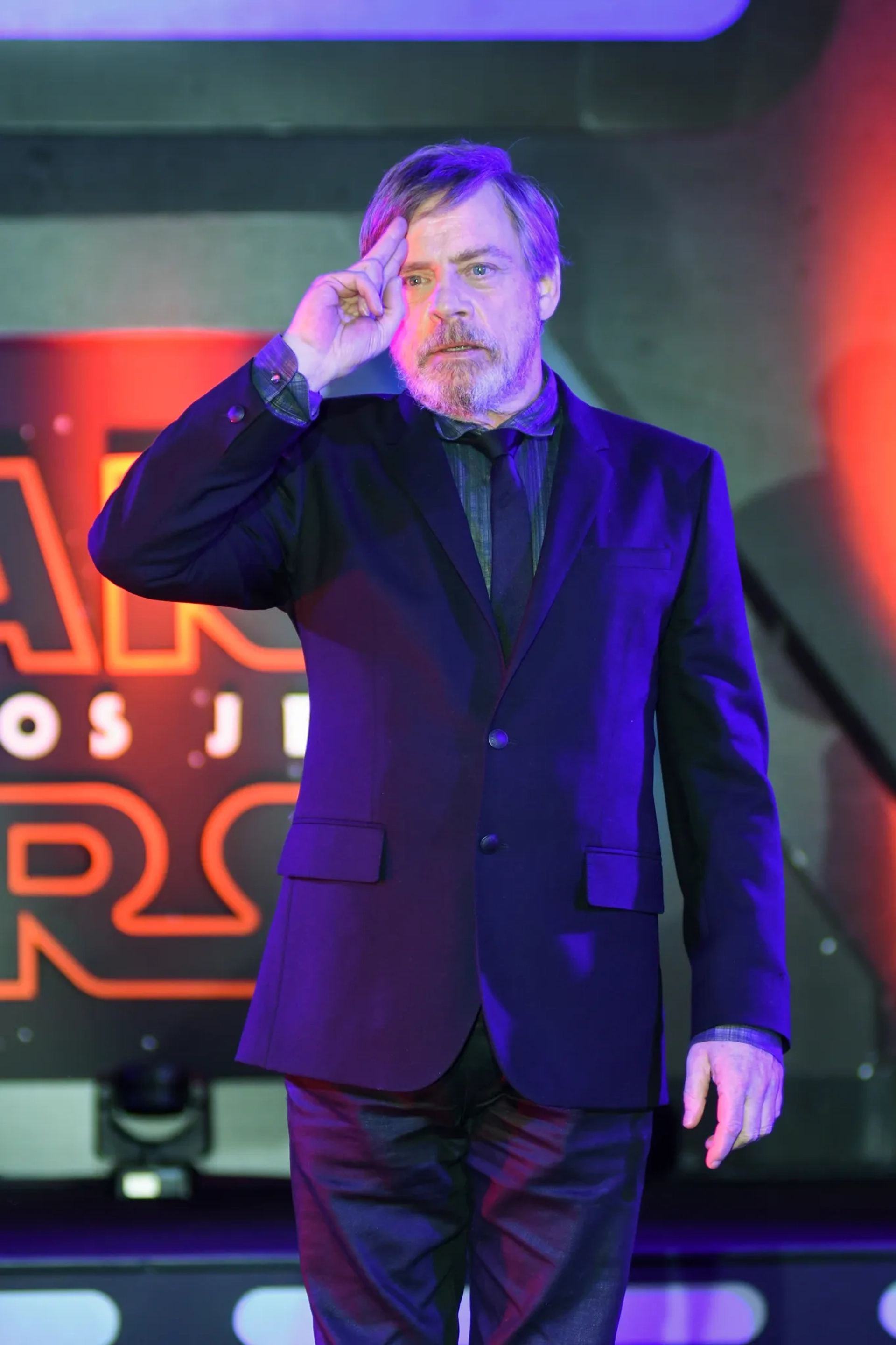 Mark Hamill at an event for Star Wars: Episode VIII - The Last Jedi (2017)