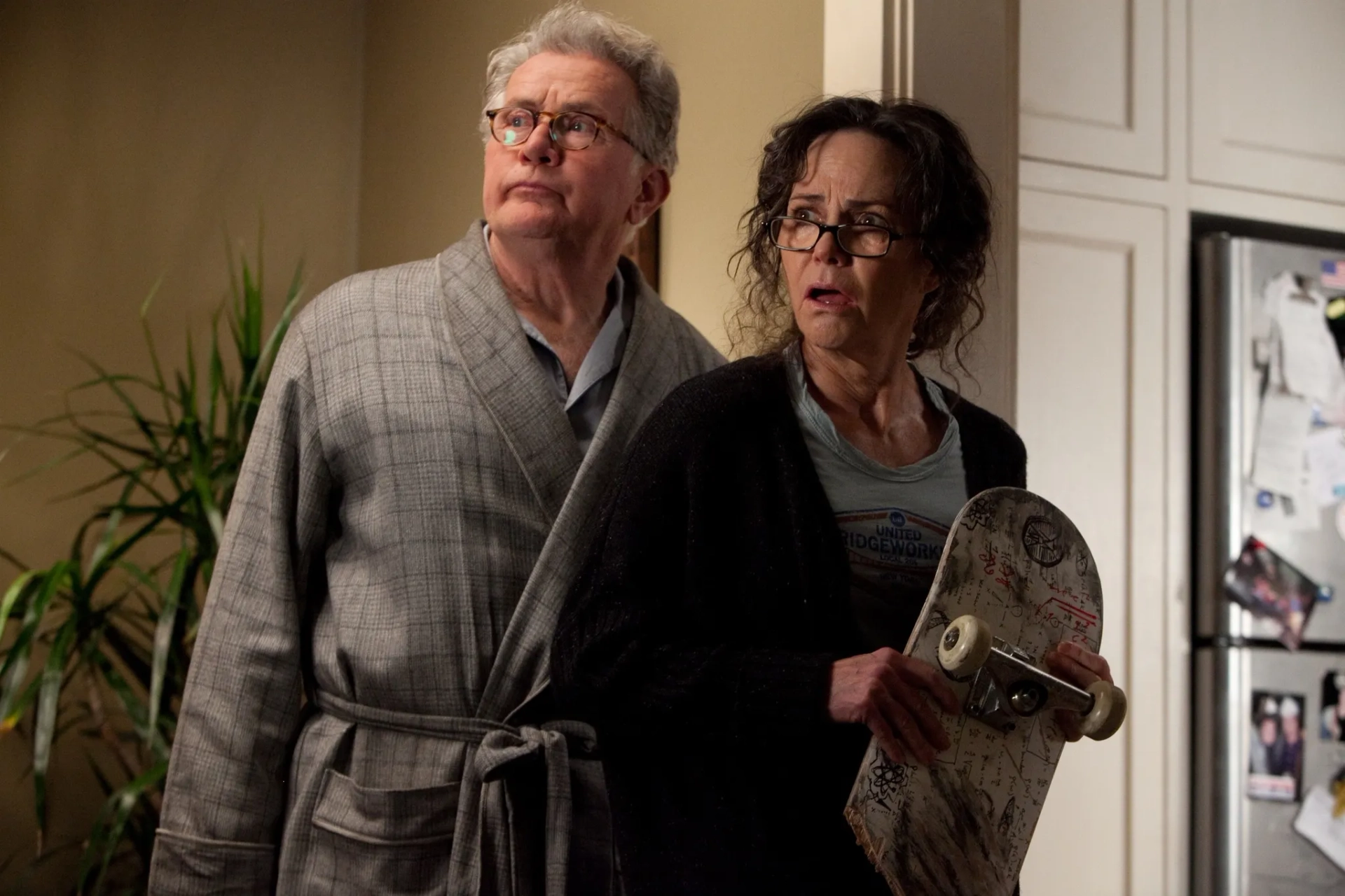 Sally Field and Martin Sheen in The Amazing Spider-Man (2012)