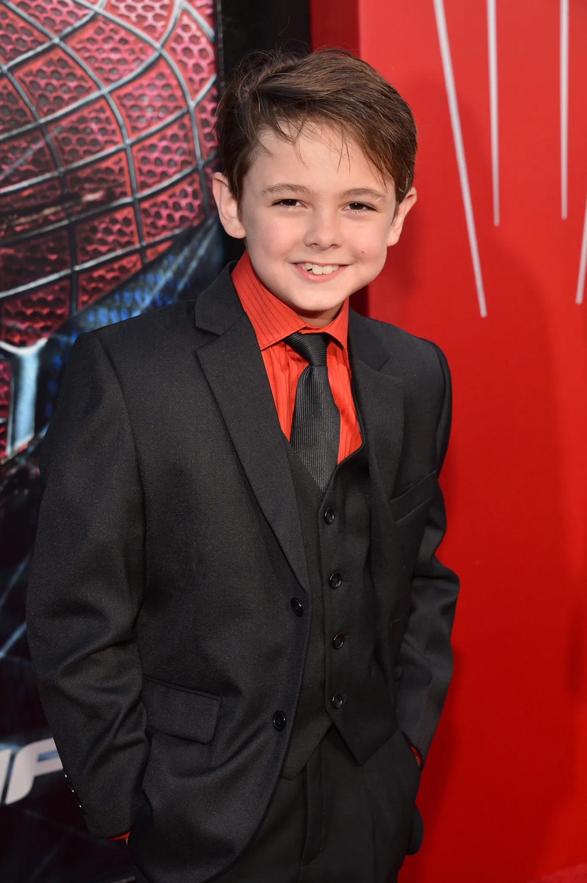 Max Charles at an event for The Amazing Spider-Man (2012)