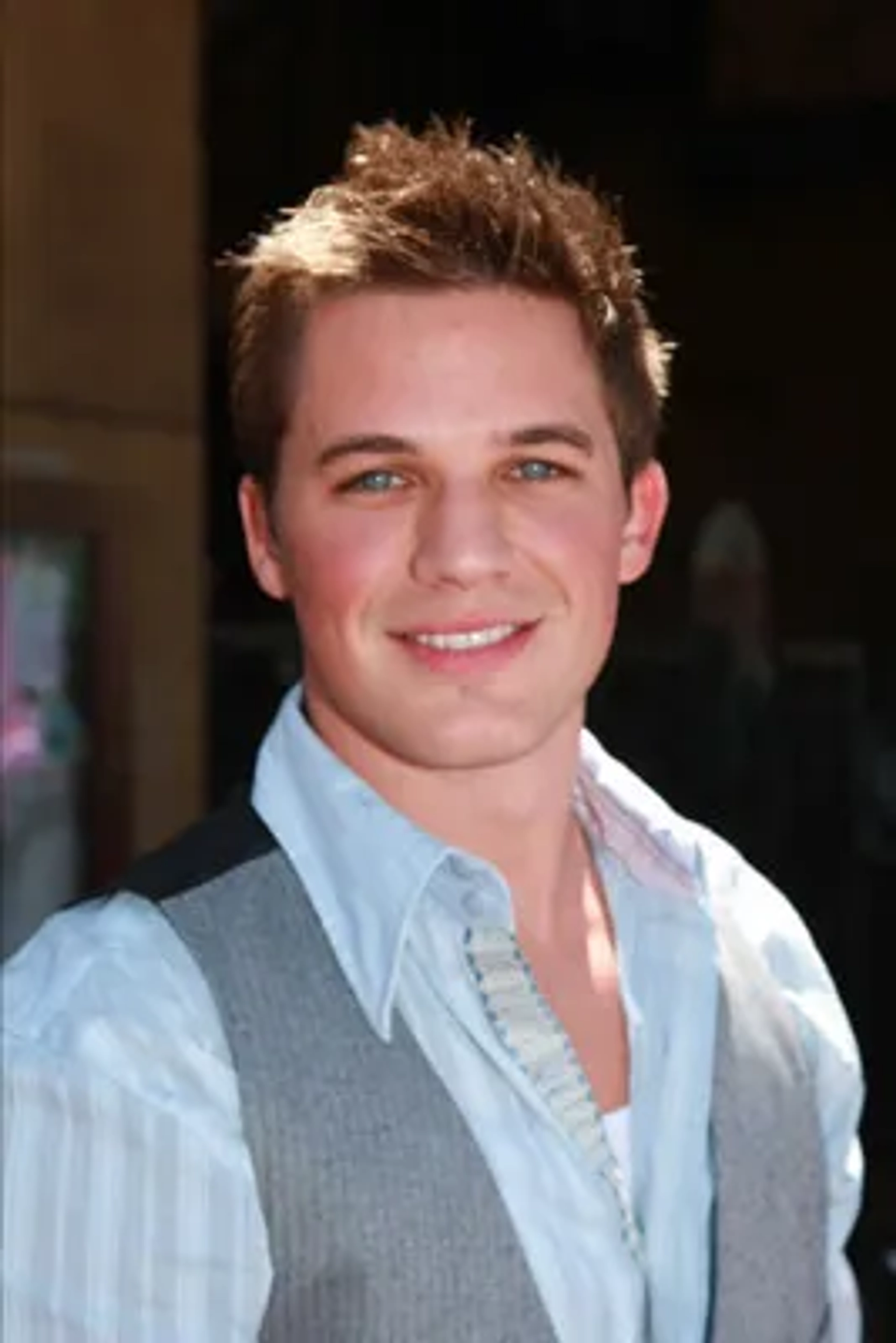 Matt Lanter at an event for Star Wars: The Clone Wars (2008)