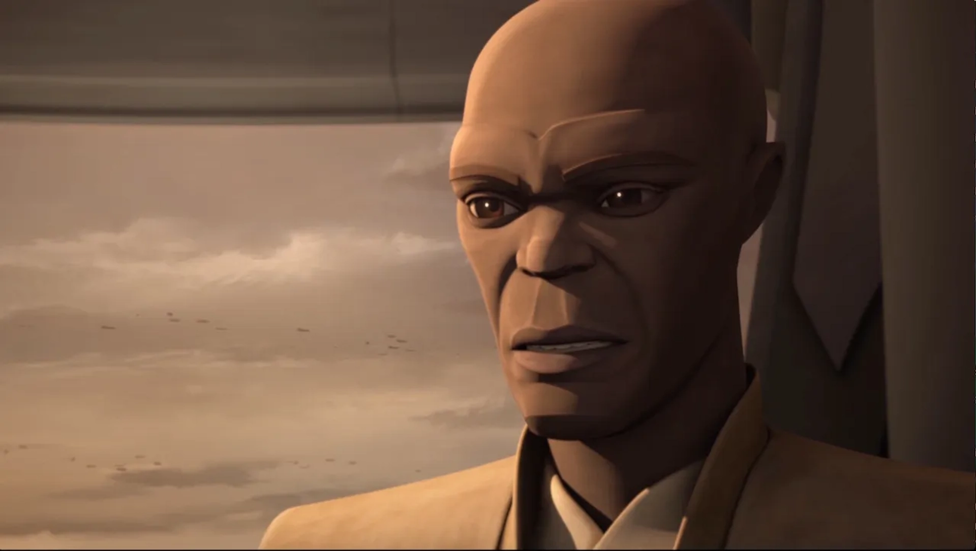 Samuel L. Jackson in Star Wars: The Clone Wars (2008)