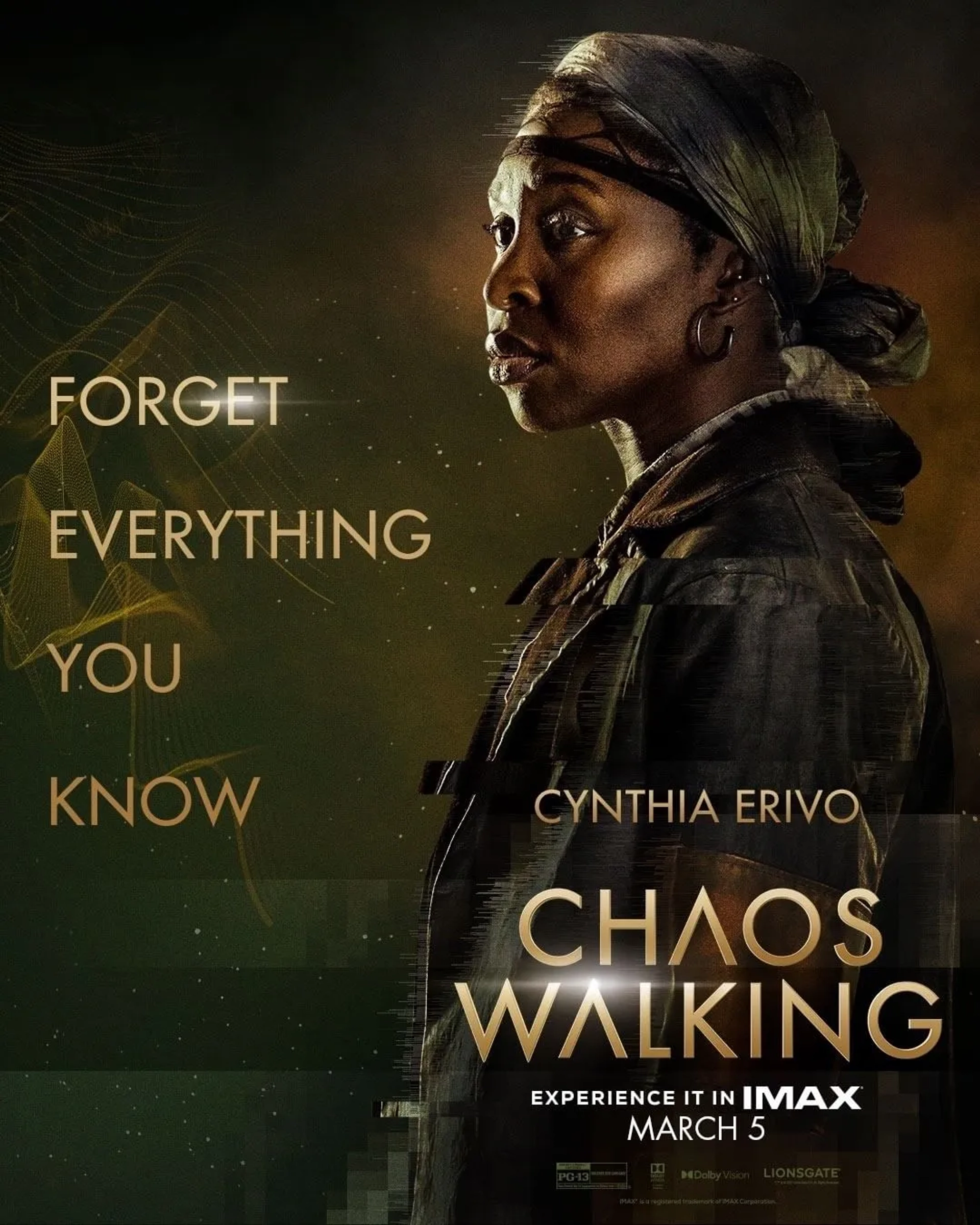 Cynthia Erivo in Chaos Walking (2021)