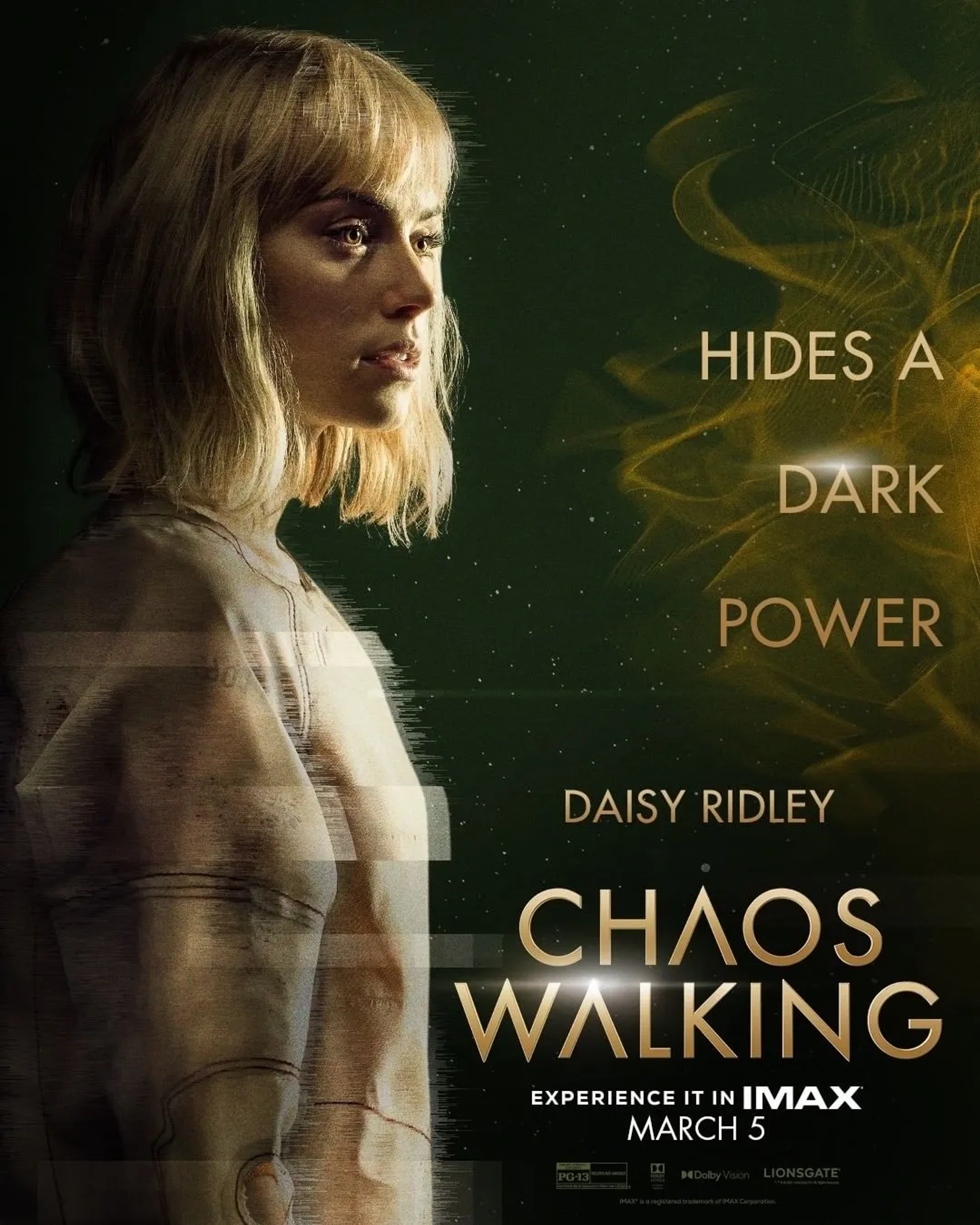 Daisy Ridley in Chaos Walking (2021)