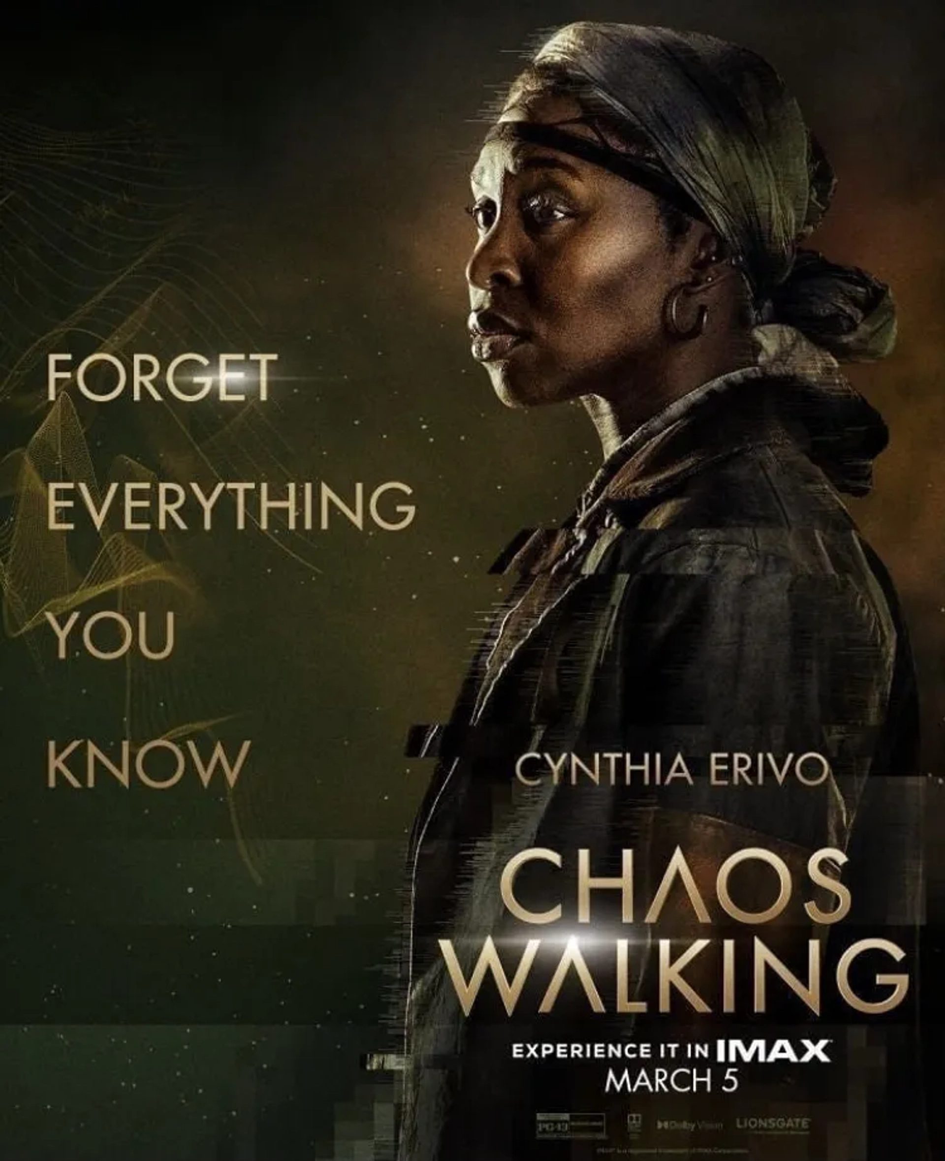 Cynthia Erivo in Chaos Walking (2021)