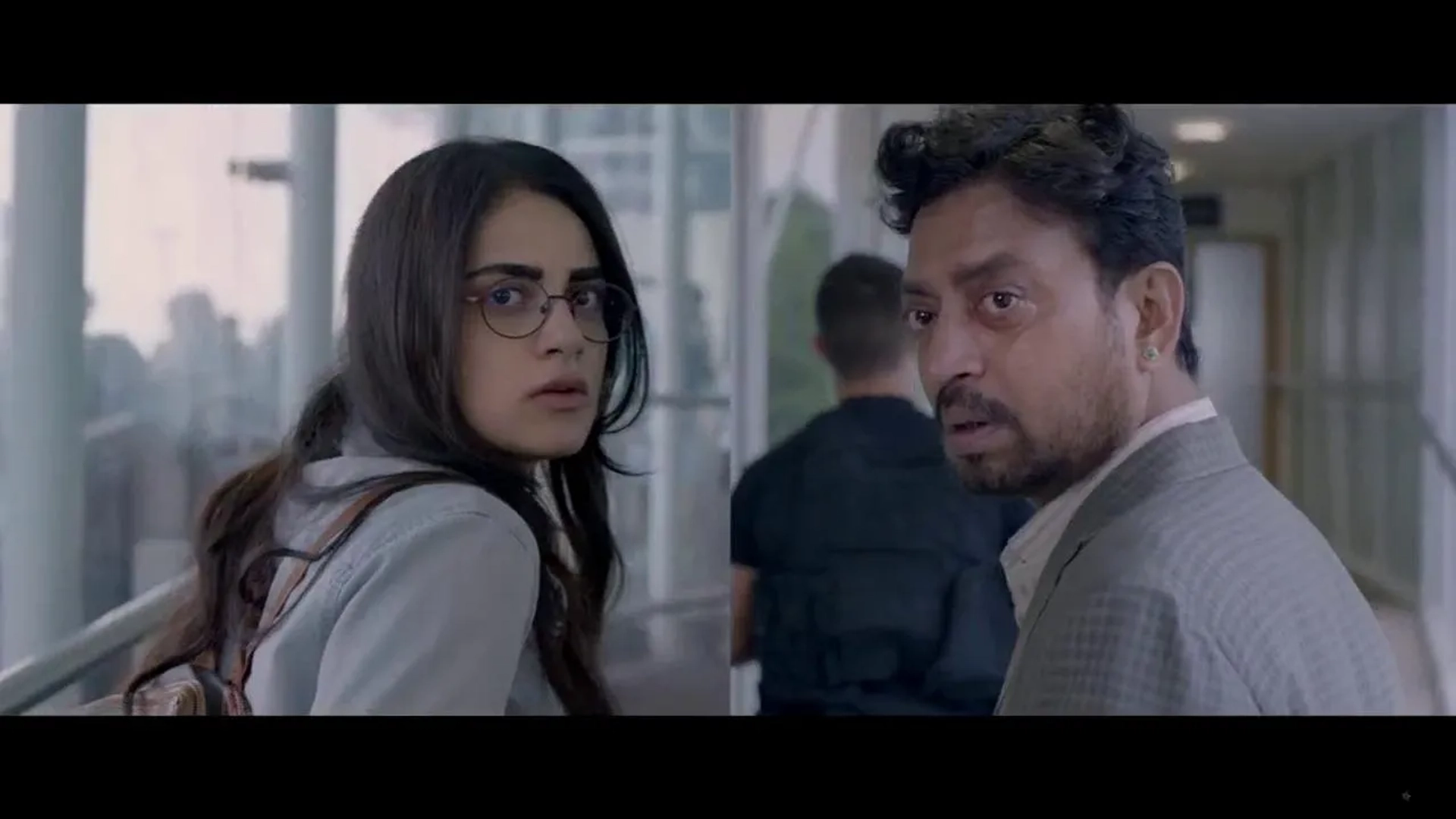 Irrfan Khan and Radhika Madan in Angrezi Medium (2020)