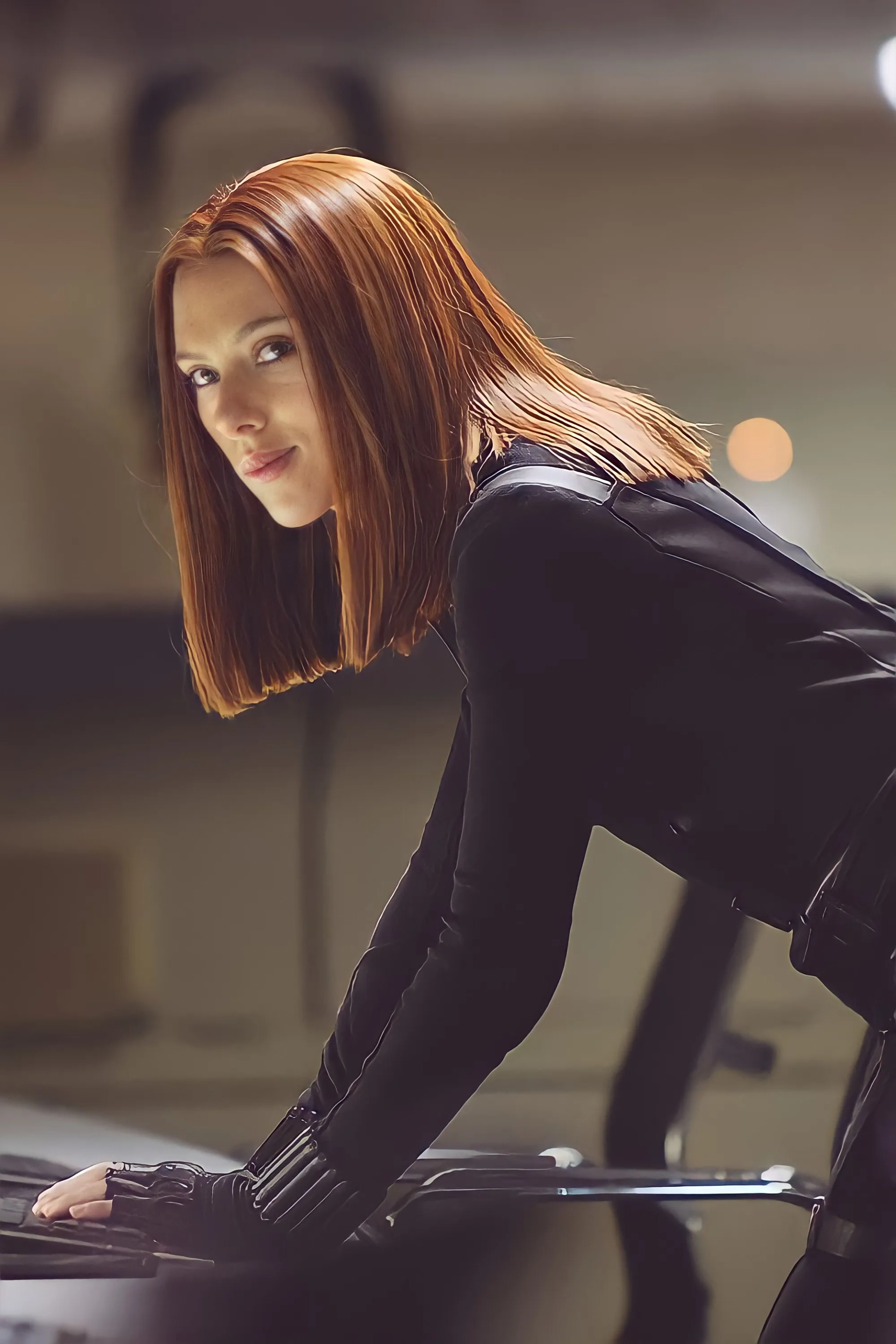 Scarlett Johansson in Captain America: The Winter Soldier (2014)
