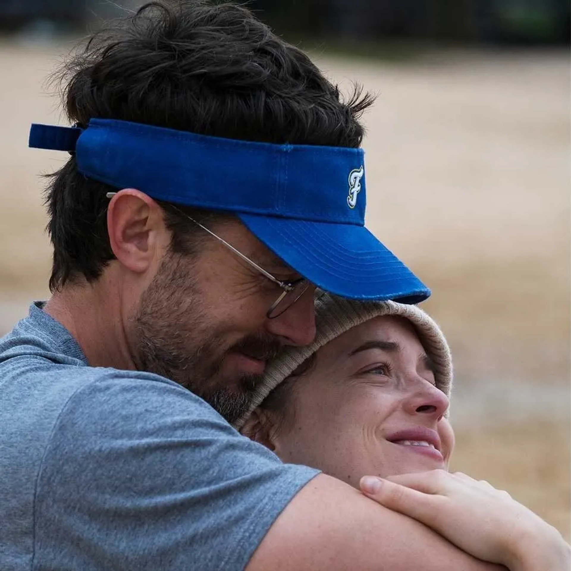 Casey Affleck and Dakota Johnson in Our Friend (2019)