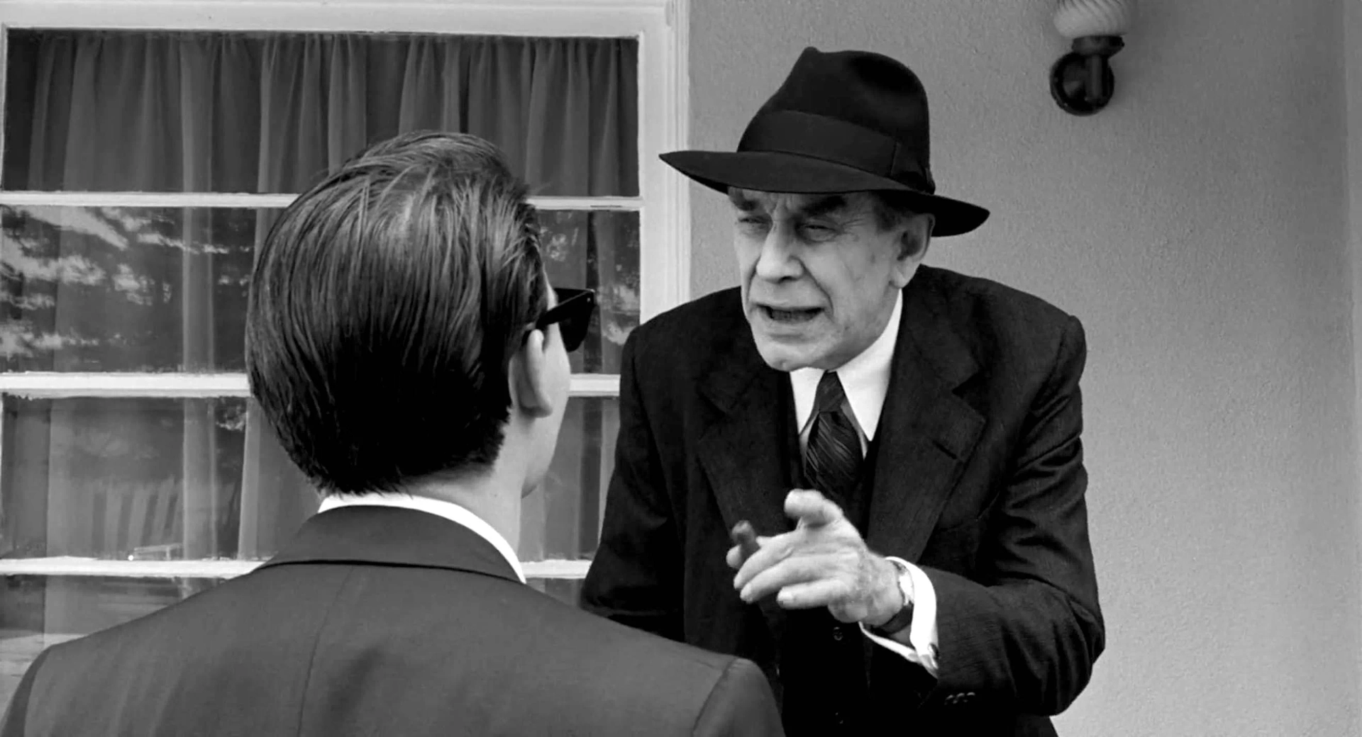 Johnny Depp and Martin Landau in Ed Wood (1994)