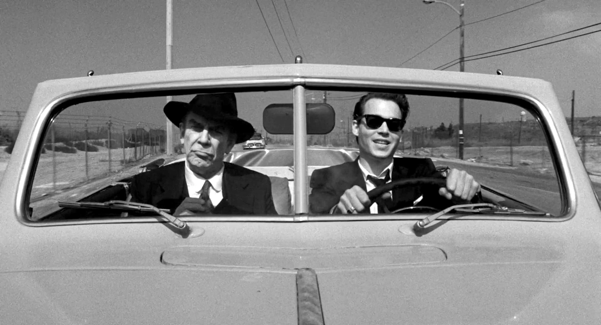 Johnny Depp and Martin Landau in Ed Wood (1994)