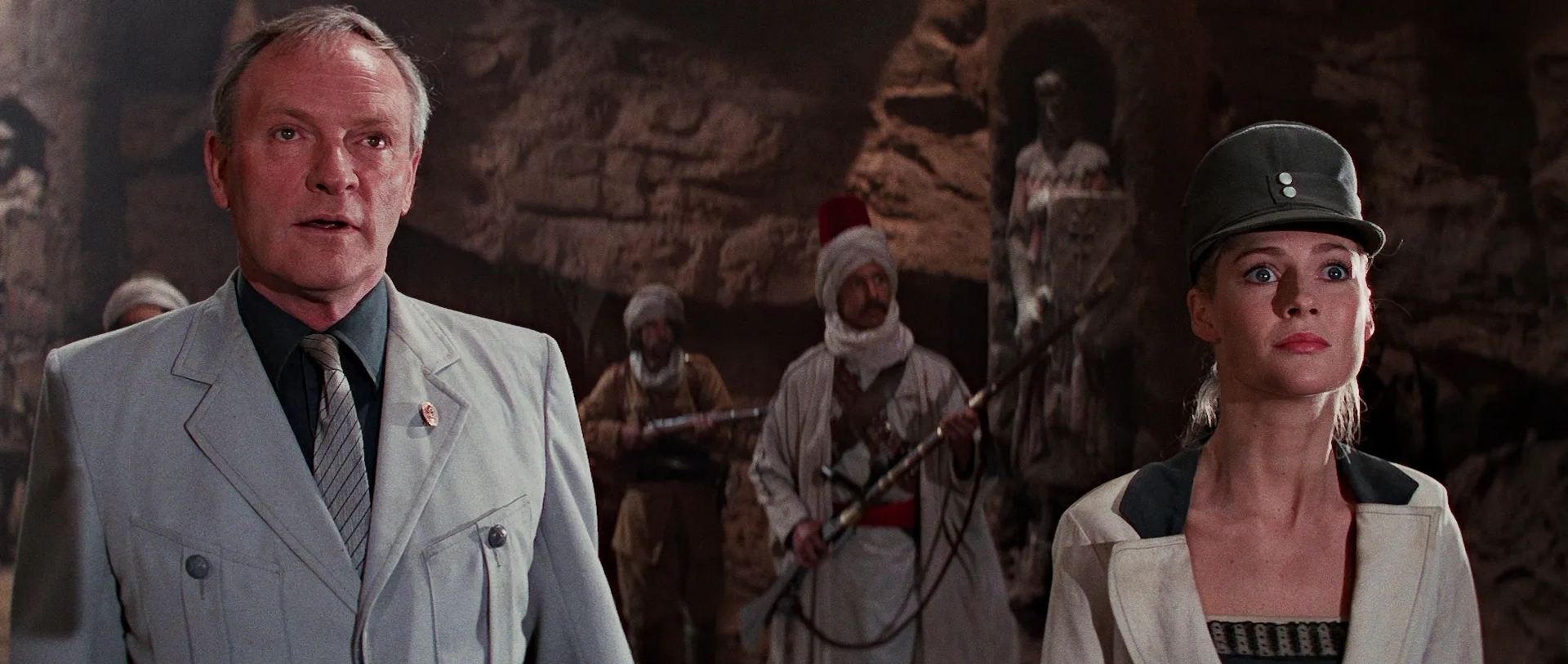 Julian Glover and Alison Doody in Indiana Jones and the Last Crusade (1989)