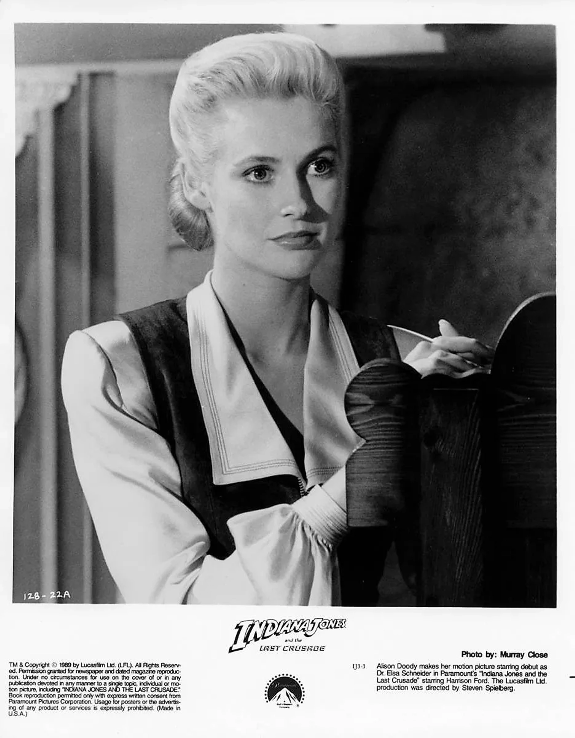 Alison Doody in Indiana Jones and the Last Crusade (1989)