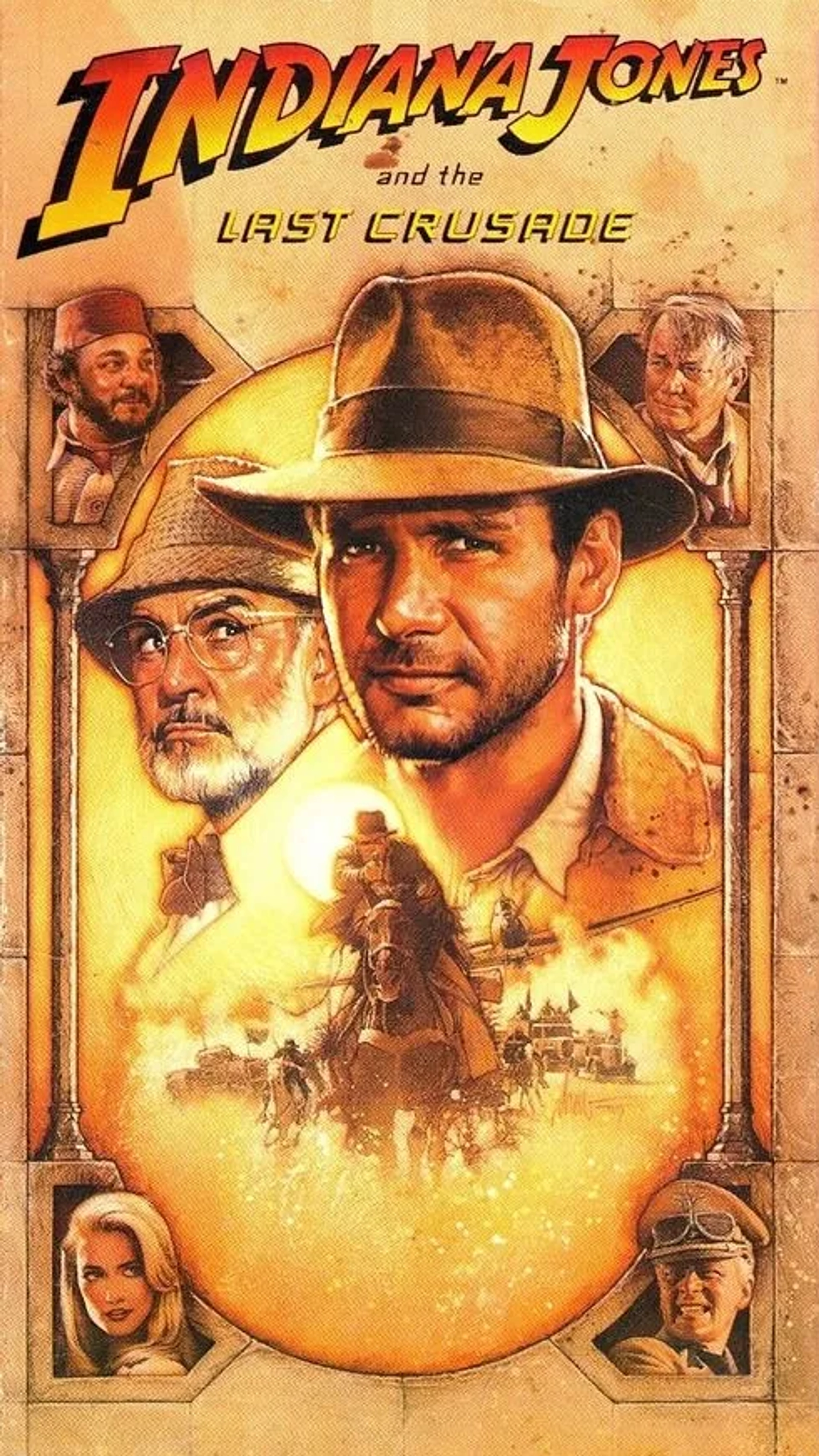 Sean Connery and Harrison Ford in Indiana Jones and the Last Crusade (1989)