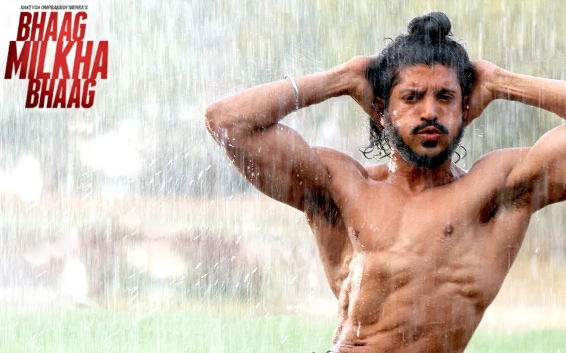 Farhan Akhtar in Bhaag Milkha Bhaag (2013)