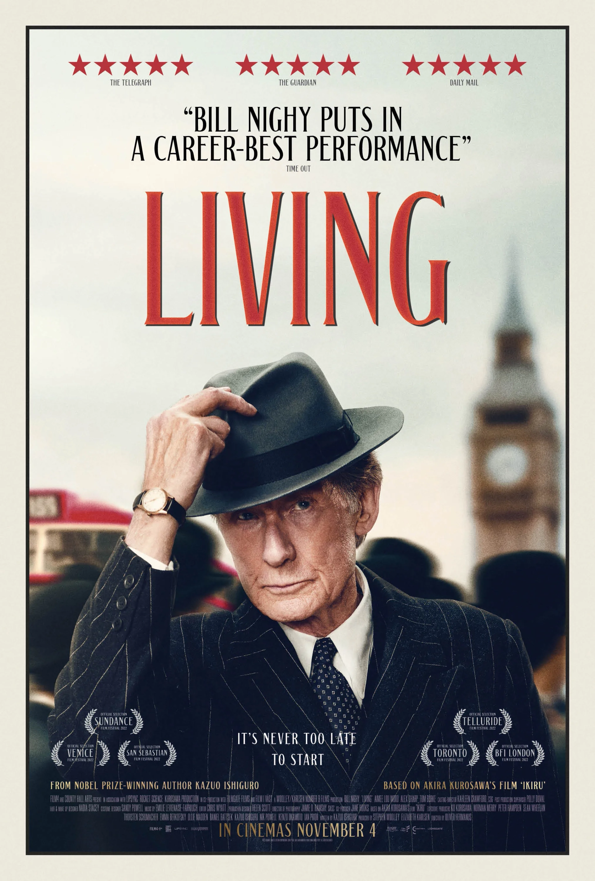 Bill Nighy in Living (2022)