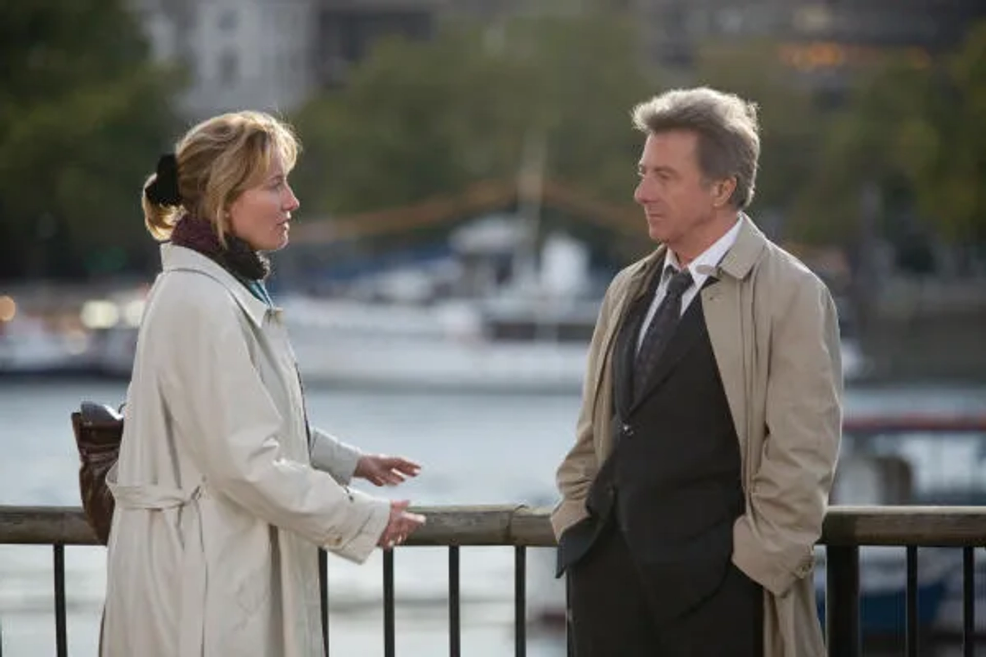 Dustin Hoffman and Emma Thompson in Last Chance Harvey (2008)