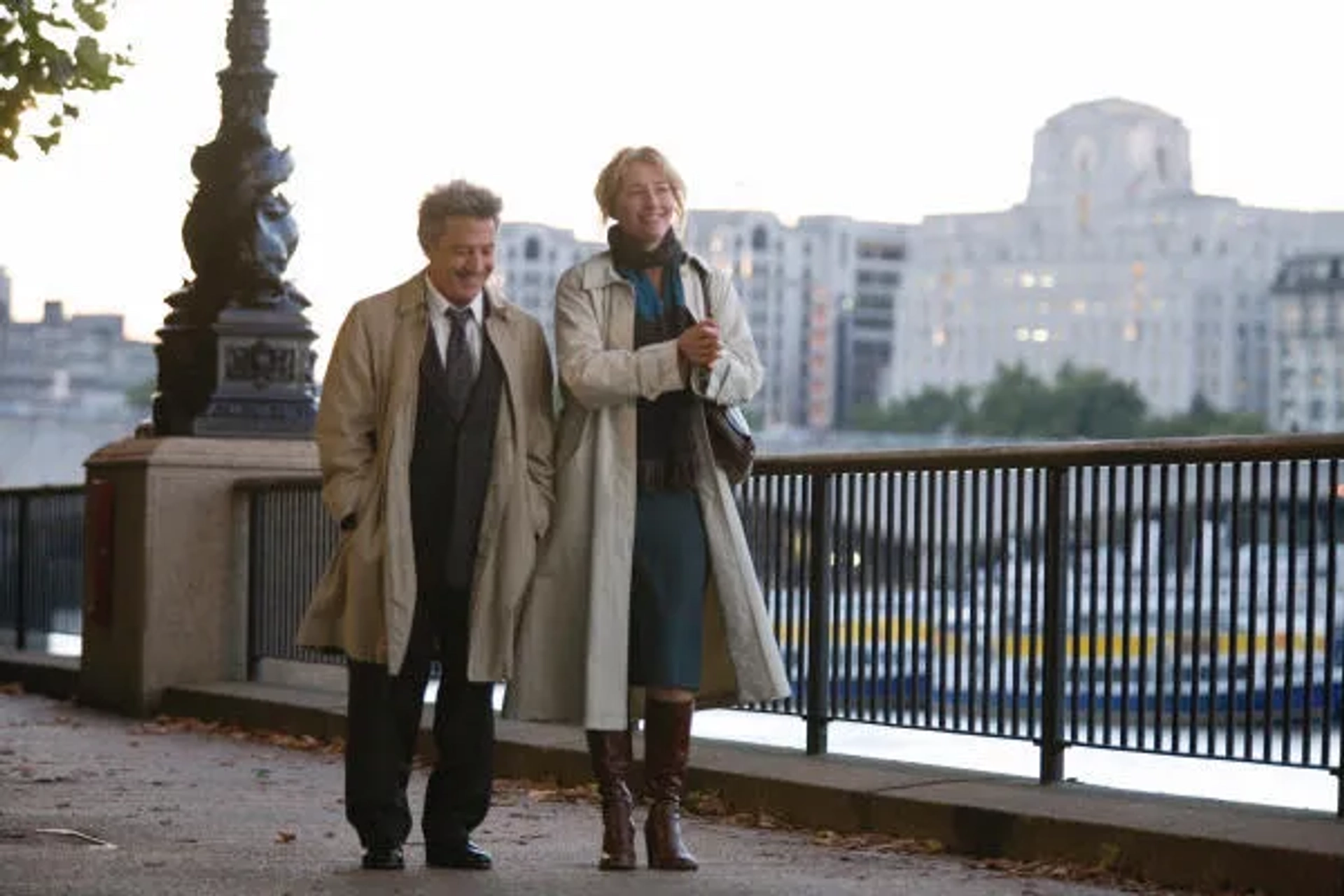 Dustin Hoffman and Emma Thompson in Last Chance Harvey (2008)