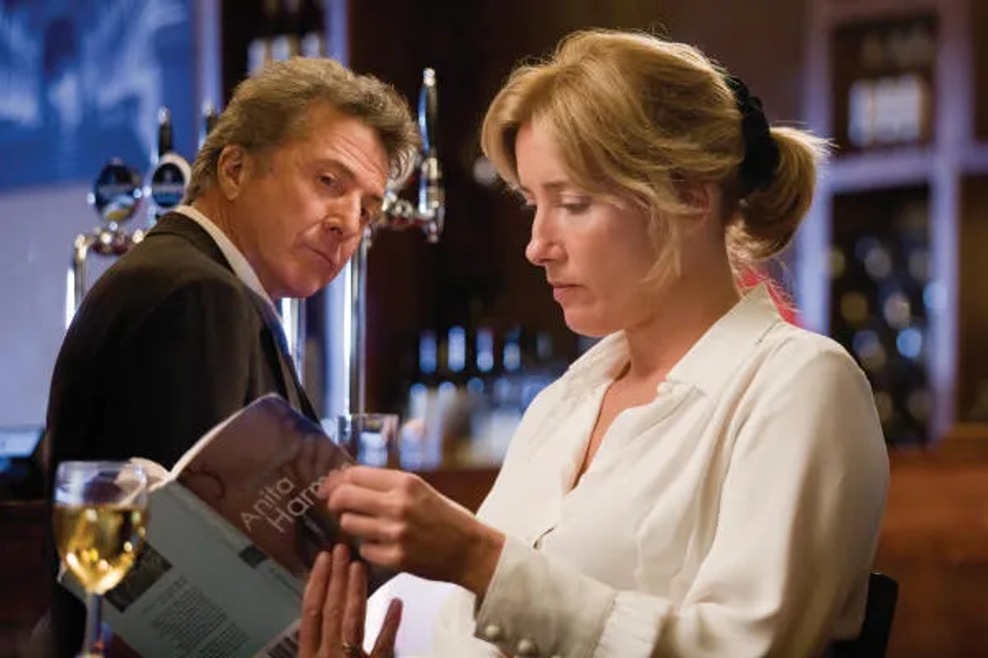 Dustin Hoffman and Emma Thompson in Last Chance Harvey (2008)