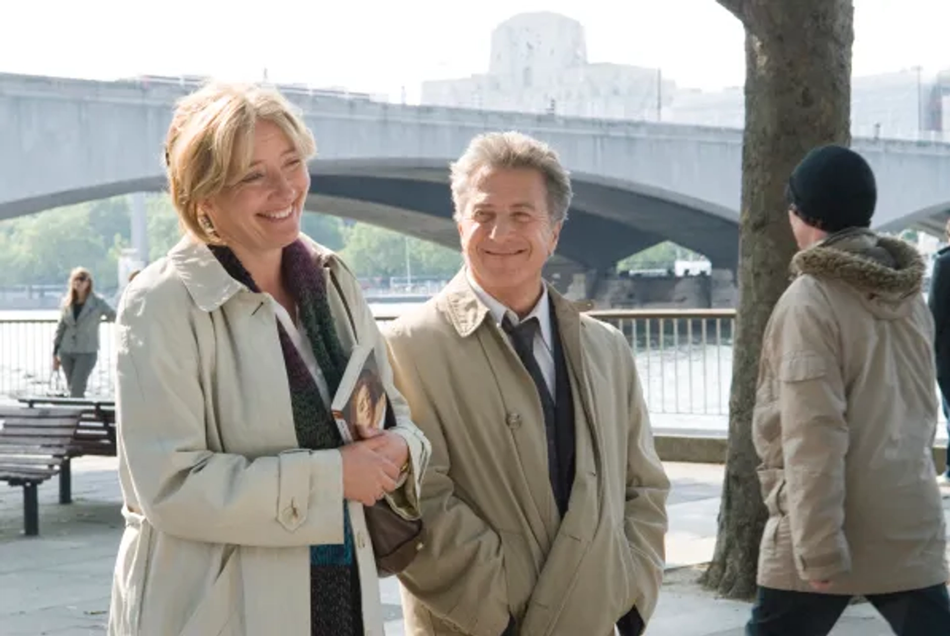 Dustin Hoffman and Emma Thompson in Last Chance Harvey (2008)