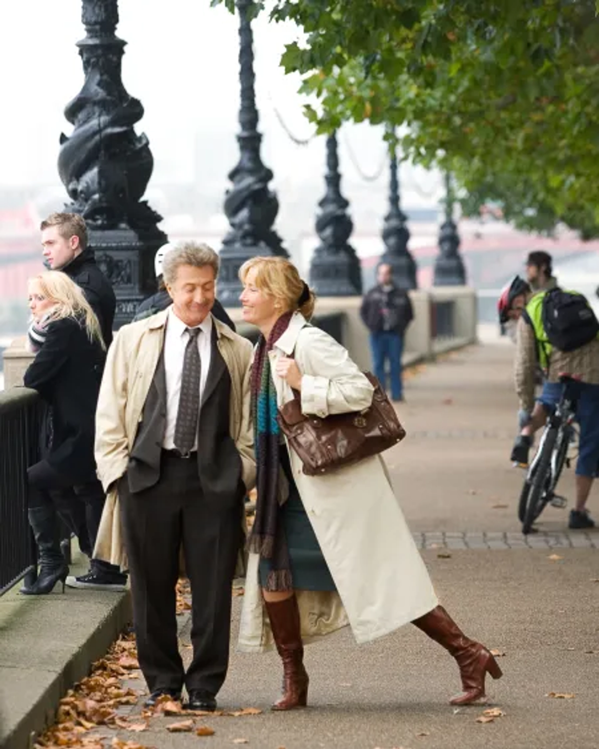 Dustin Hoffman and Emma Thompson in Last Chance Harvey (2008)