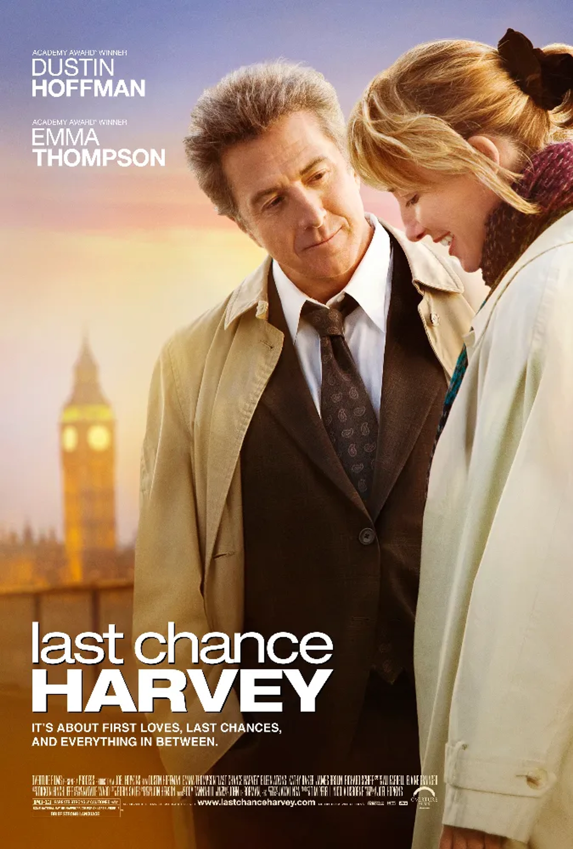 Dustin Hoffman and Emma Thompson in Last Chance Harvey (2008)