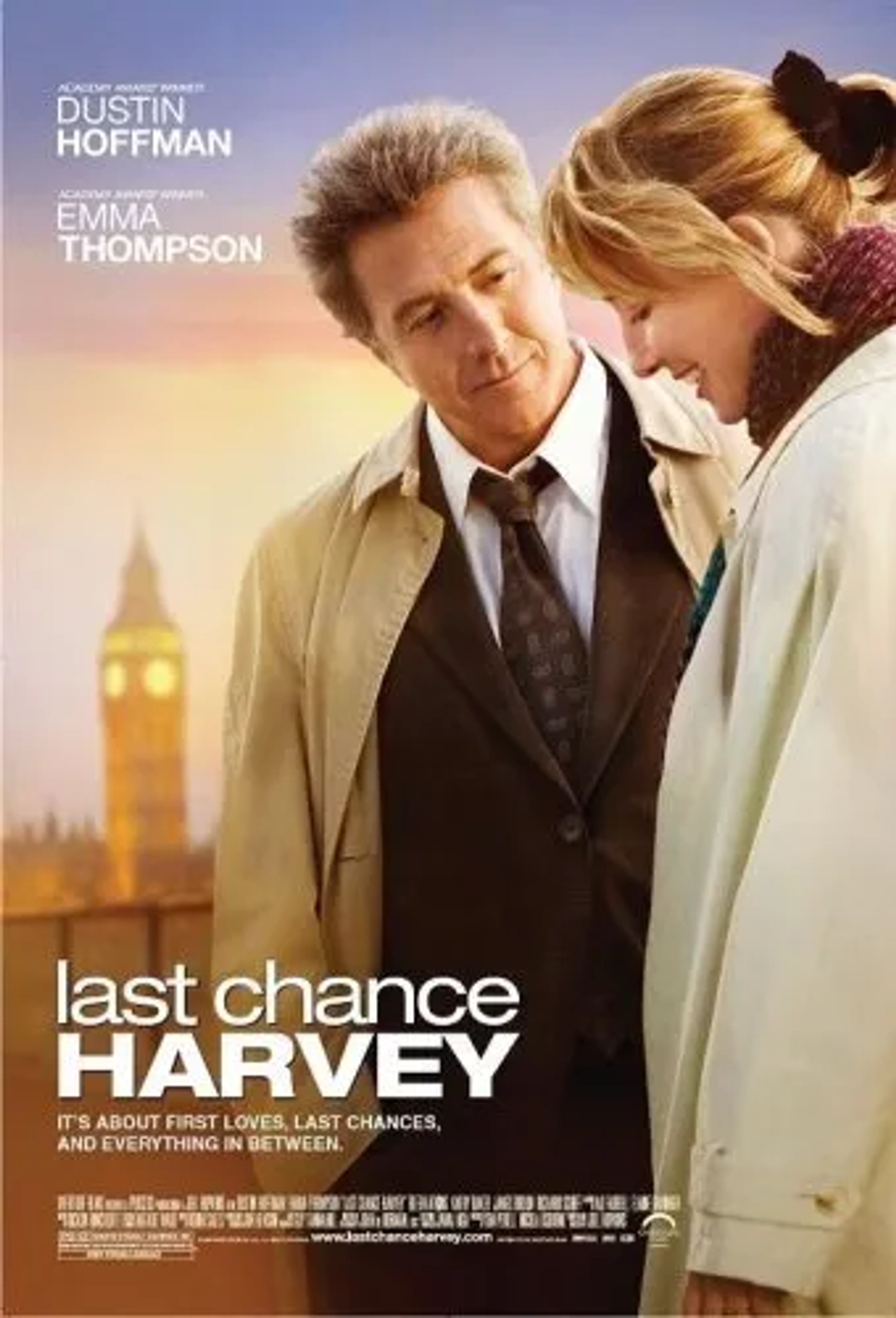 Dustin Hoffman and Emma Thompson in Last Chance Harvey (2008)