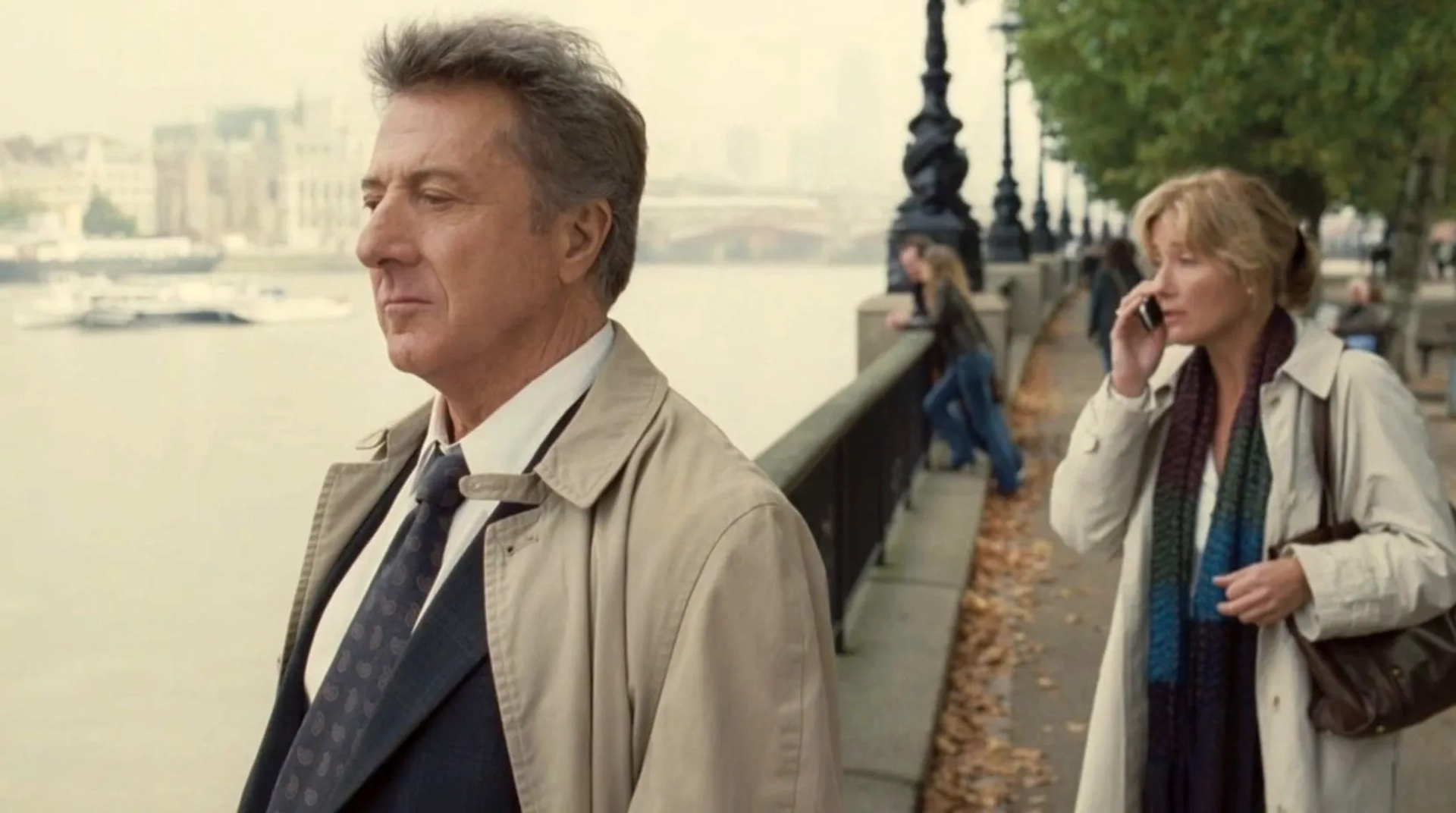 Dustin Hoffman and Emma Thompson in Last Chance Harvey (2008)