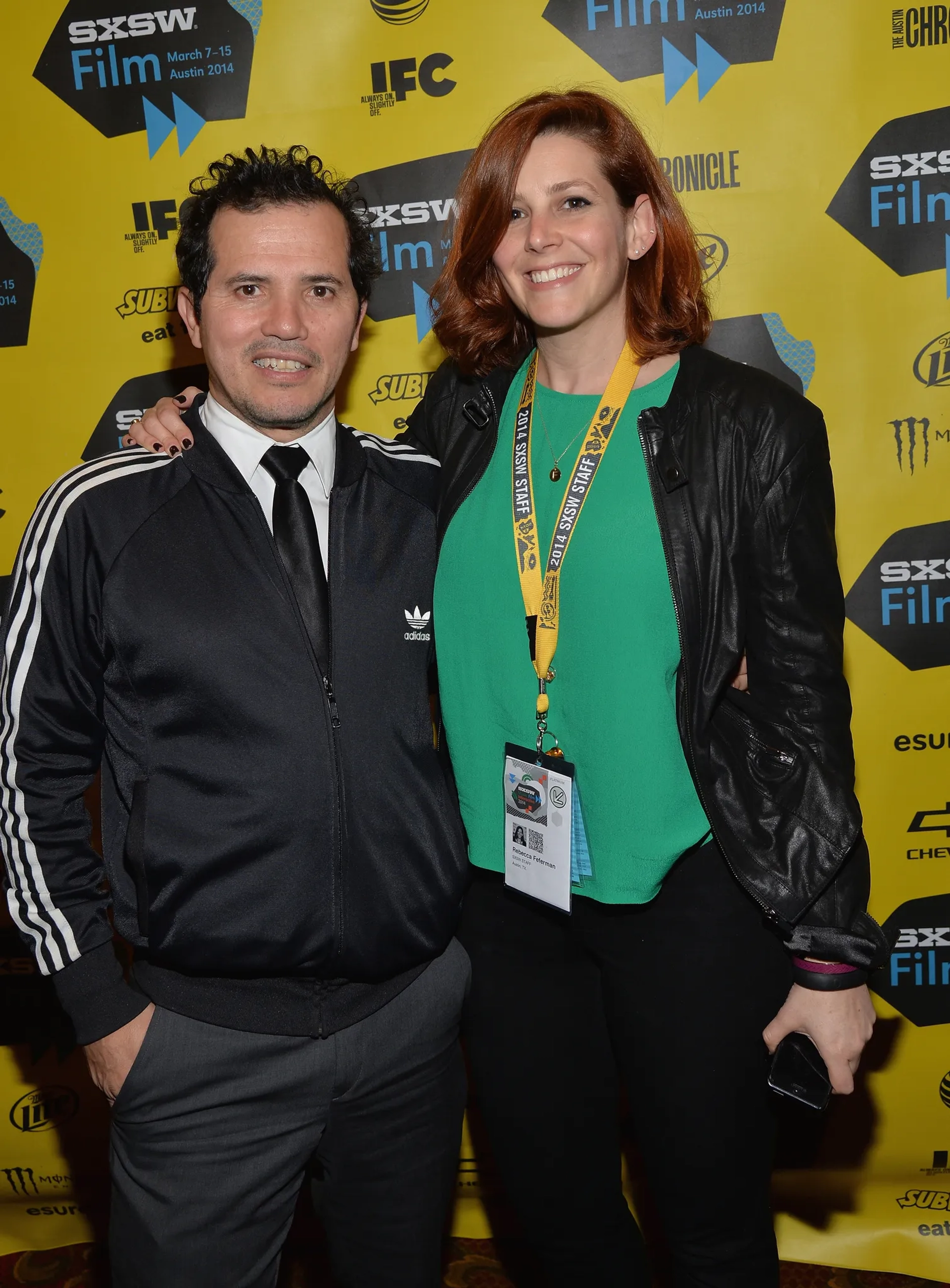 John Leguizamo and Rebecca Feferman at an event for Chef (2014)