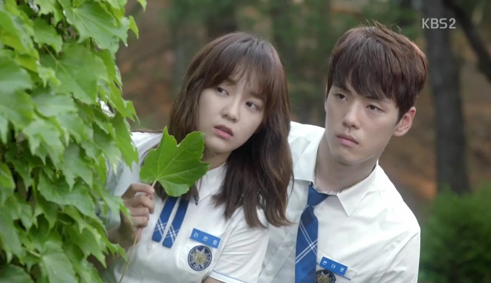 Kim Jung-hyun and Se-Jeong Kim in School 2017 (2017)