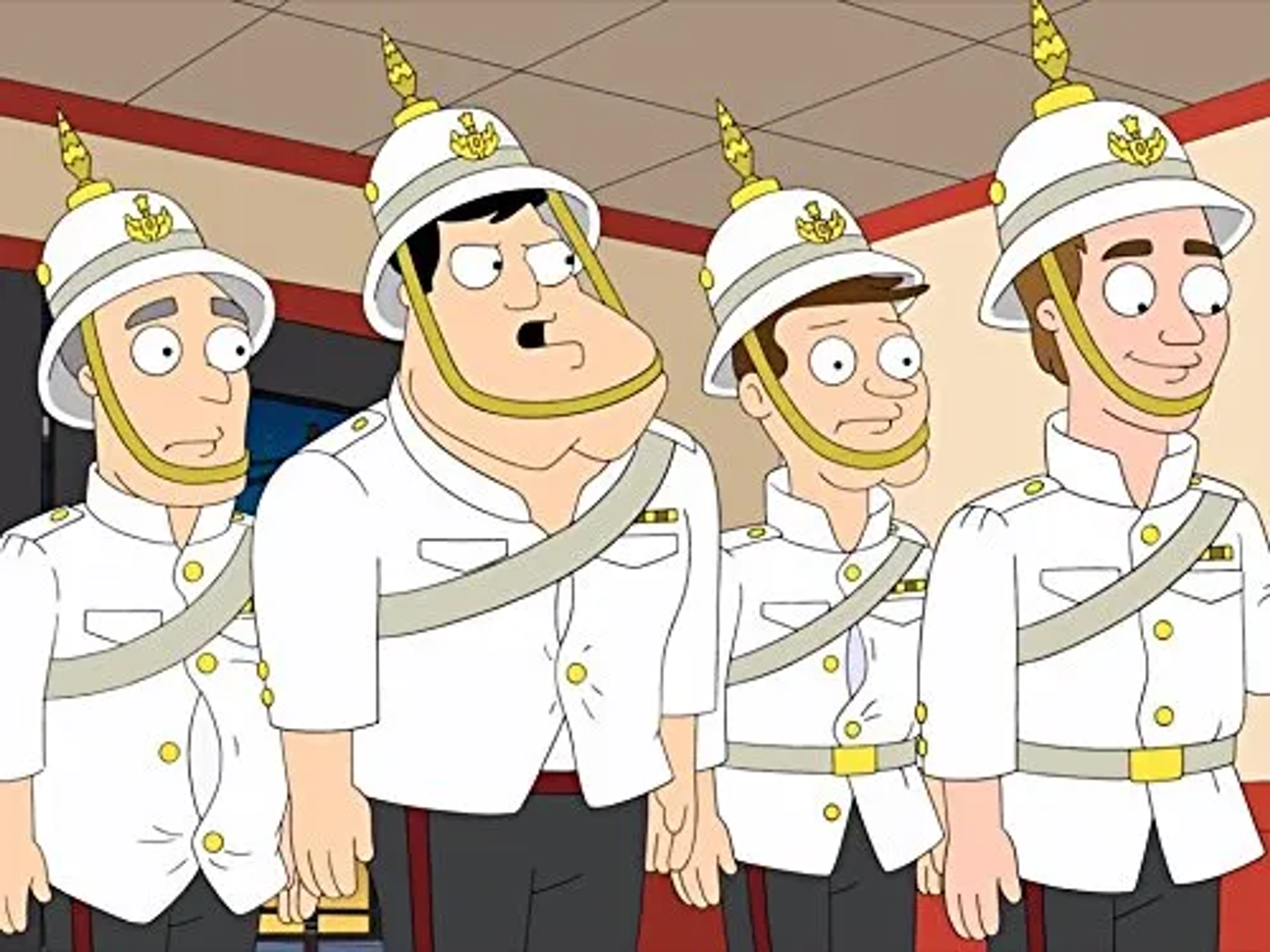 David Koechner, Seth MacFarlane, and Mike Henry in American Dad! (2005)