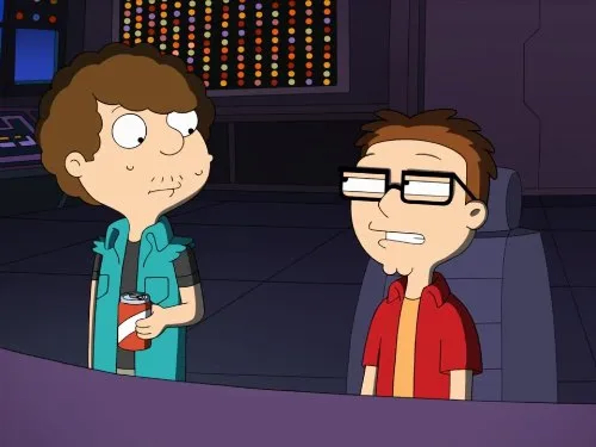 Curtis Armstrong and Scott Grimes in American Dad! (2005)