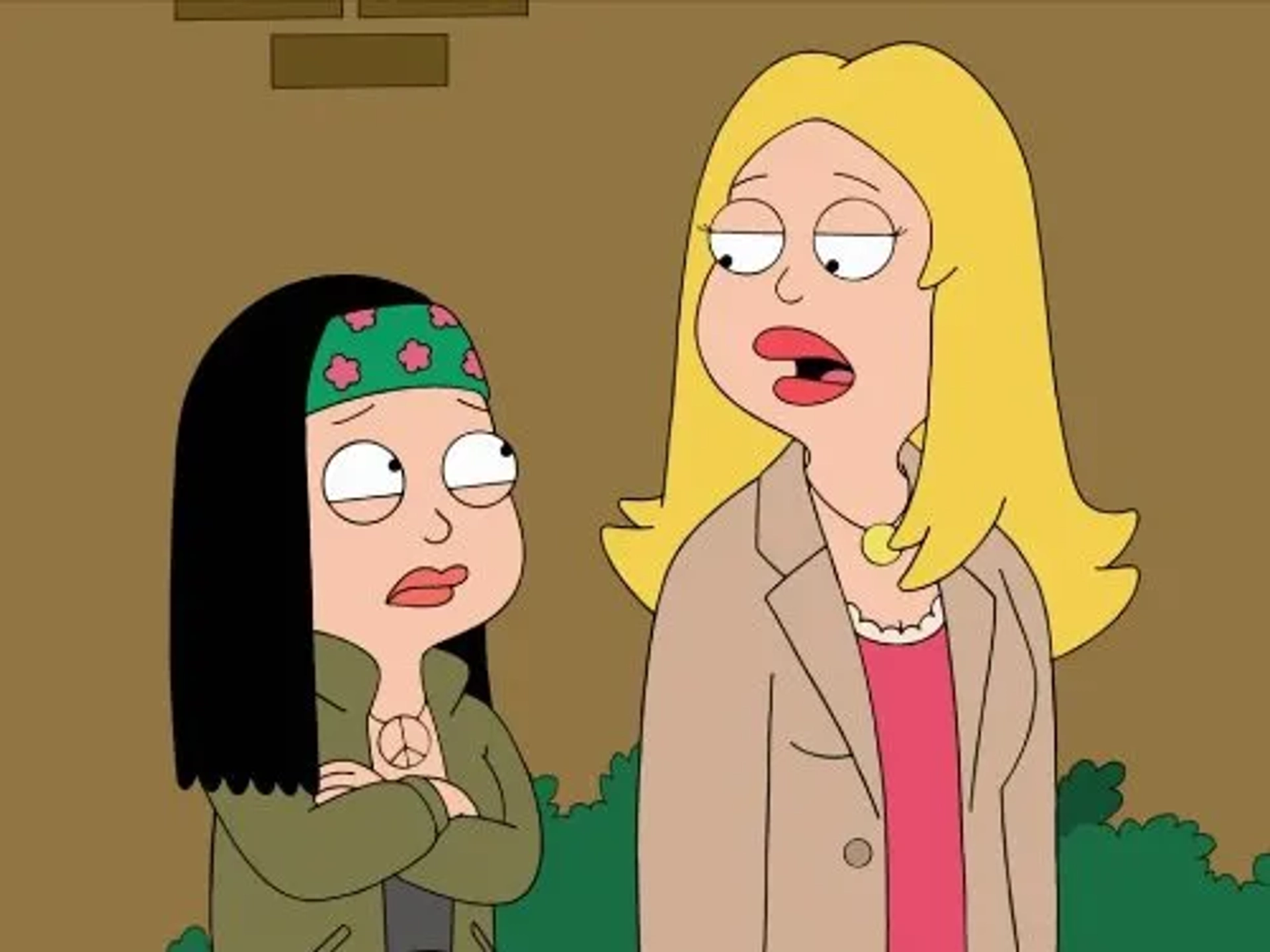 Wendy Schaal and Rachael MacFarlane in American Dad! (2005)