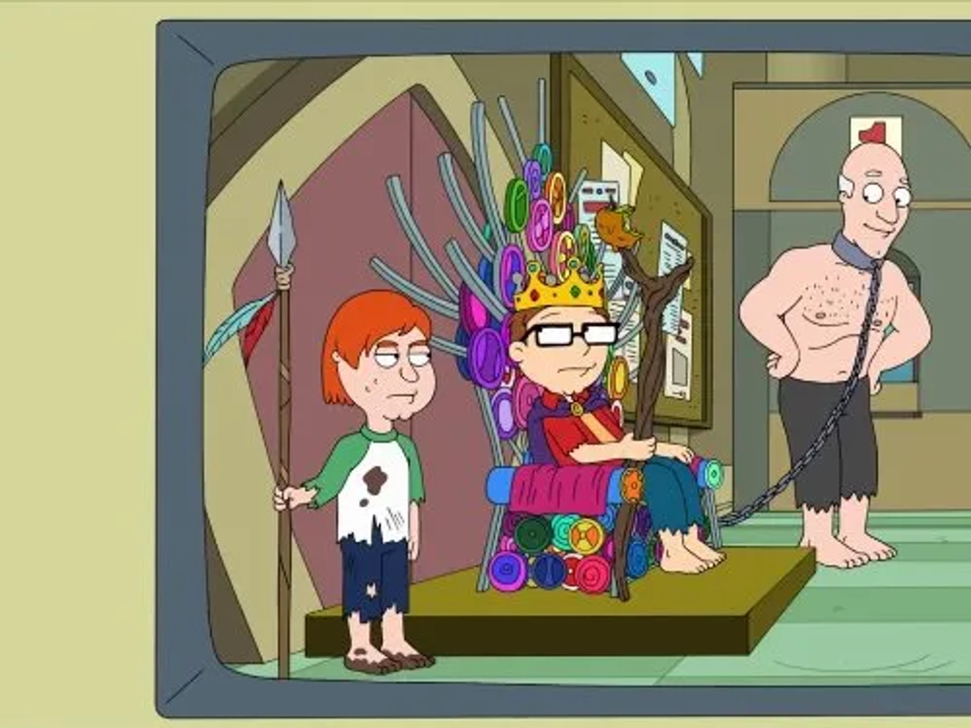 Patrick Stewart and Scott Grimes in American Dad! (2005)