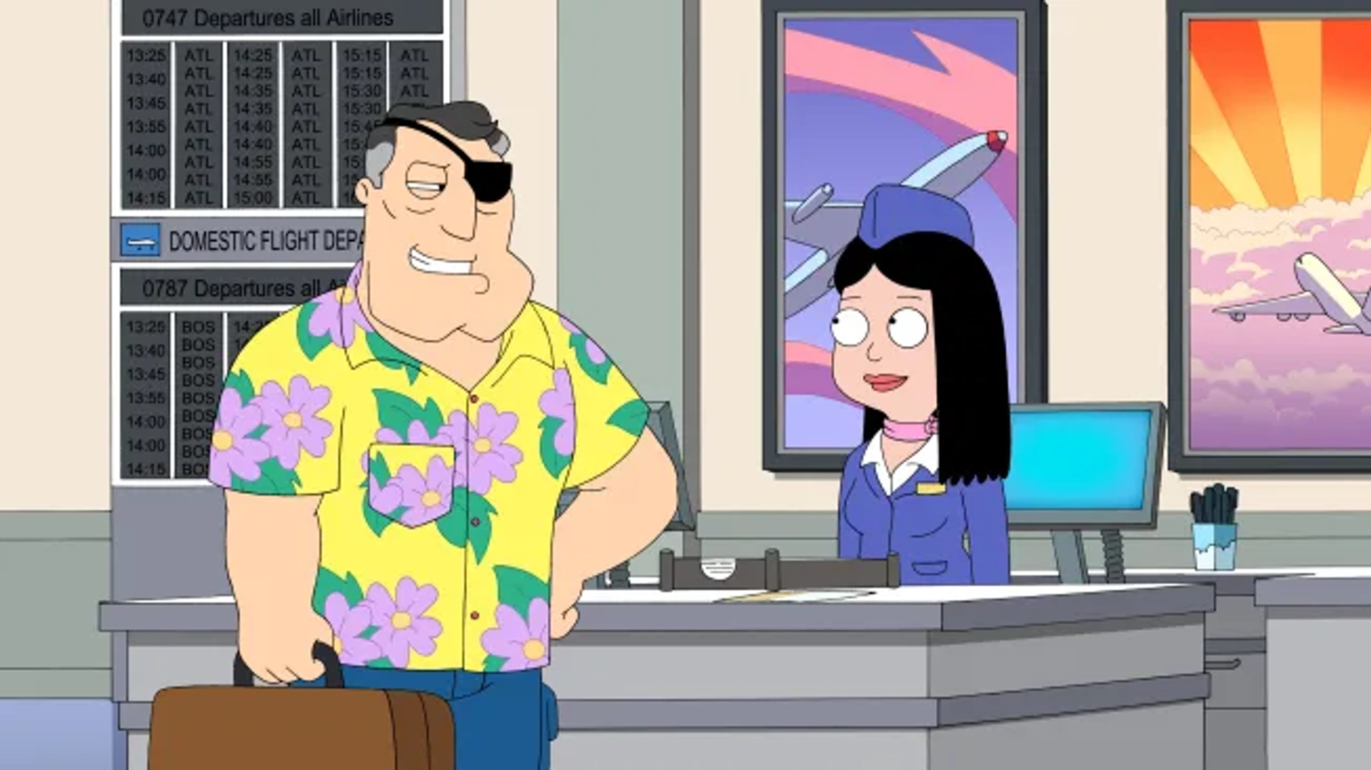 Daran Norris and Rachael MacFarlane in American Dad! (2005)