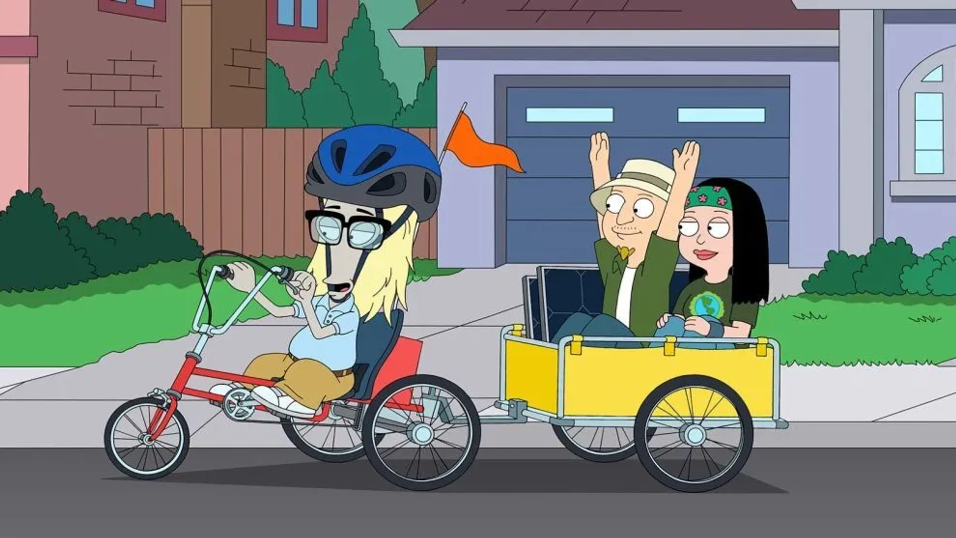 Jeff Fischer, Seth MacFarlane, and Rachael MacFarlane in American Dad! (2005)