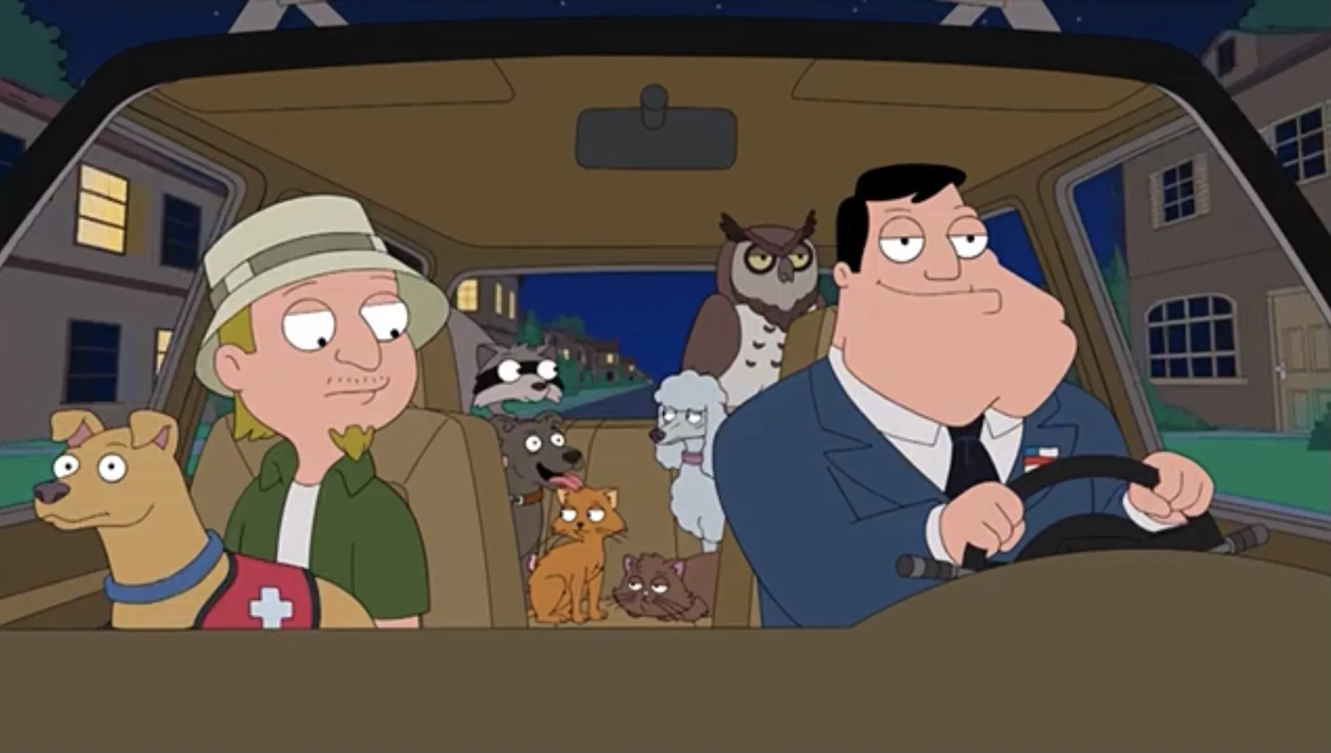 Jeff Fischer and Seth MacFarlane in American Dad! (2005)