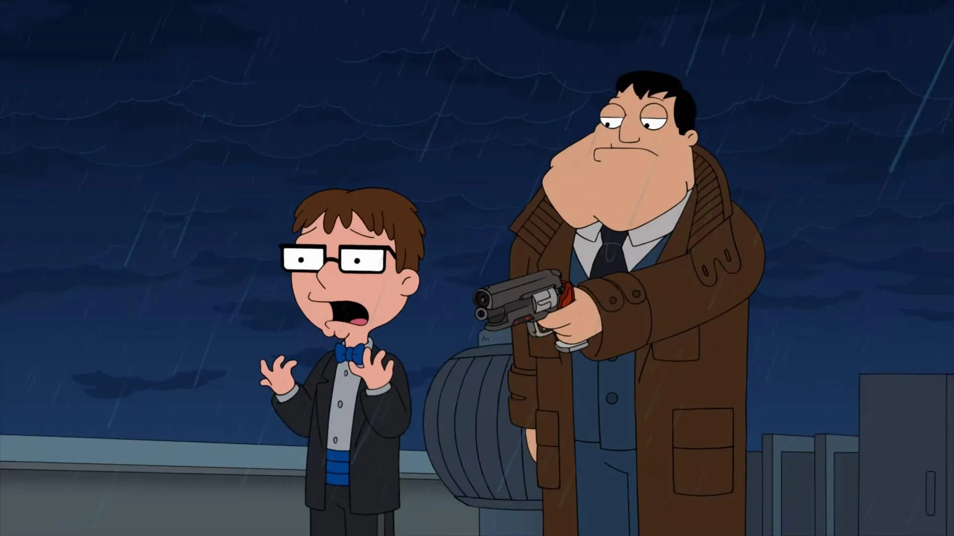 Scott Grimes and Seth MacFarlane in American Dad! (2005)