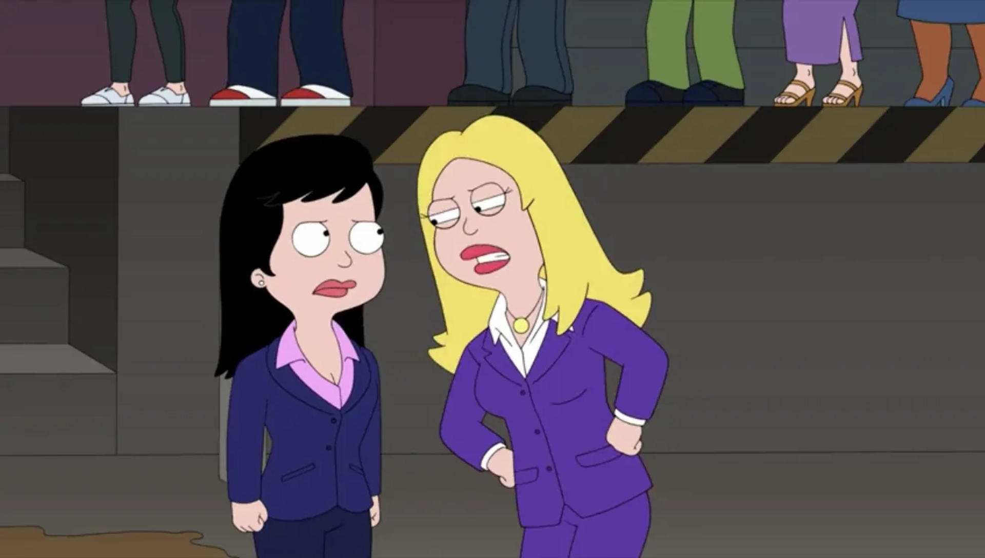 Wendy Schaal and Rachael MacFarlane in American Dad! (2005)